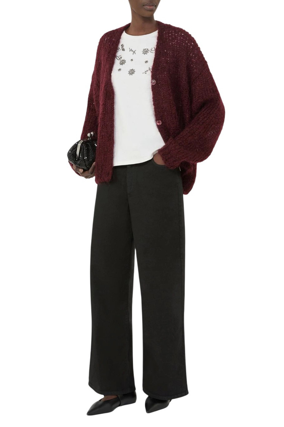 Женский Weekend Max Mara Футболка AGILE из хлопка (цвет ), артикул 2615971061 | Фото 3