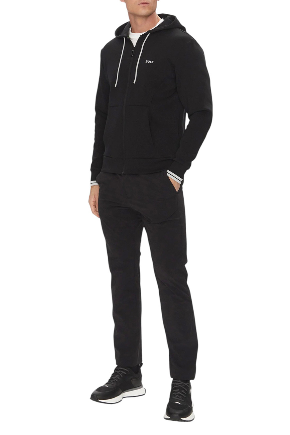 Мужской BOSS Толстовка с логотипом (цвет ), артикул 50542974 | Фото 3