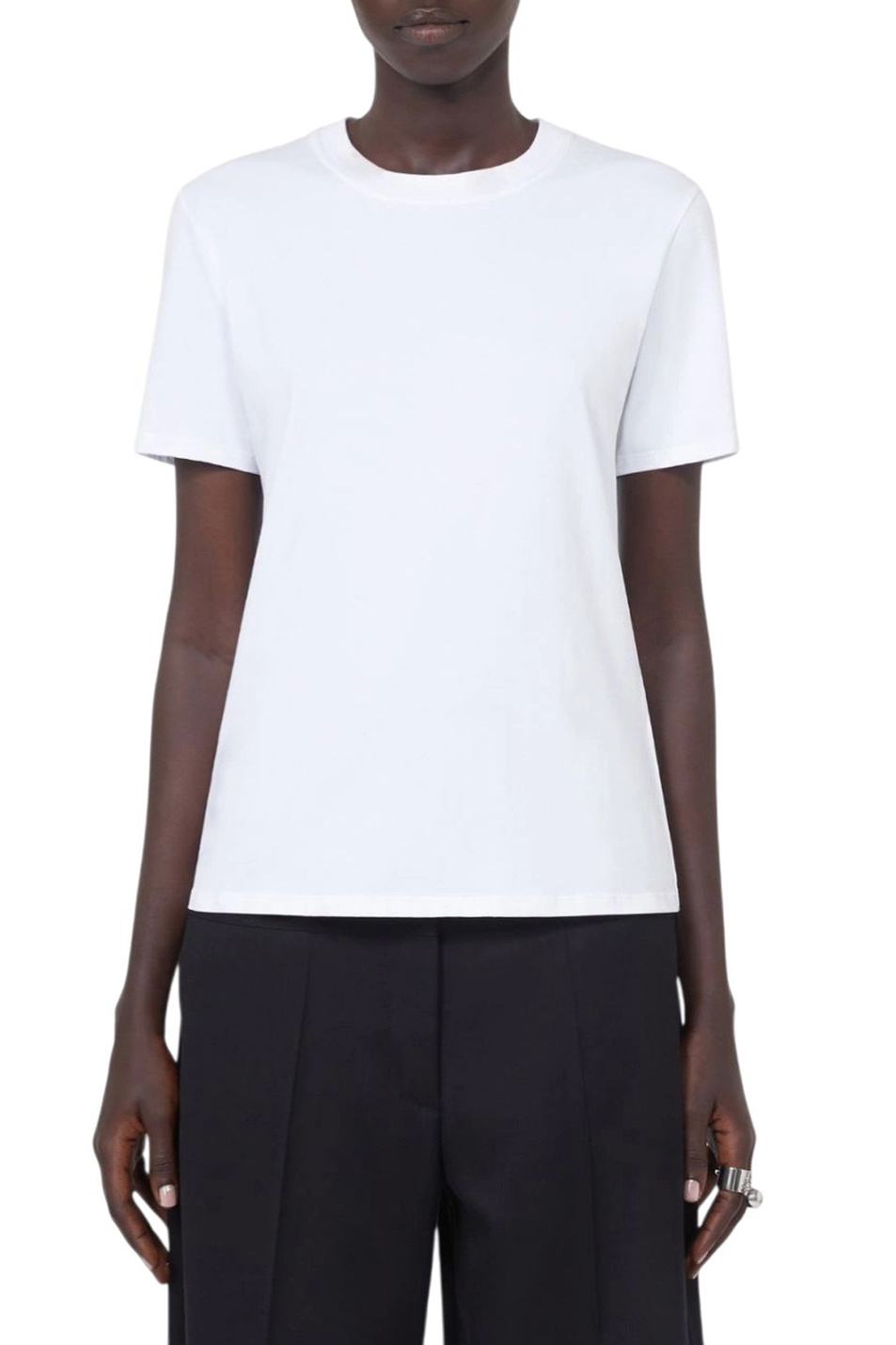 Женский Sportmax Футболка AFA из эластичного хлопка (цвет ), артикул 2612971012 | Фото 3