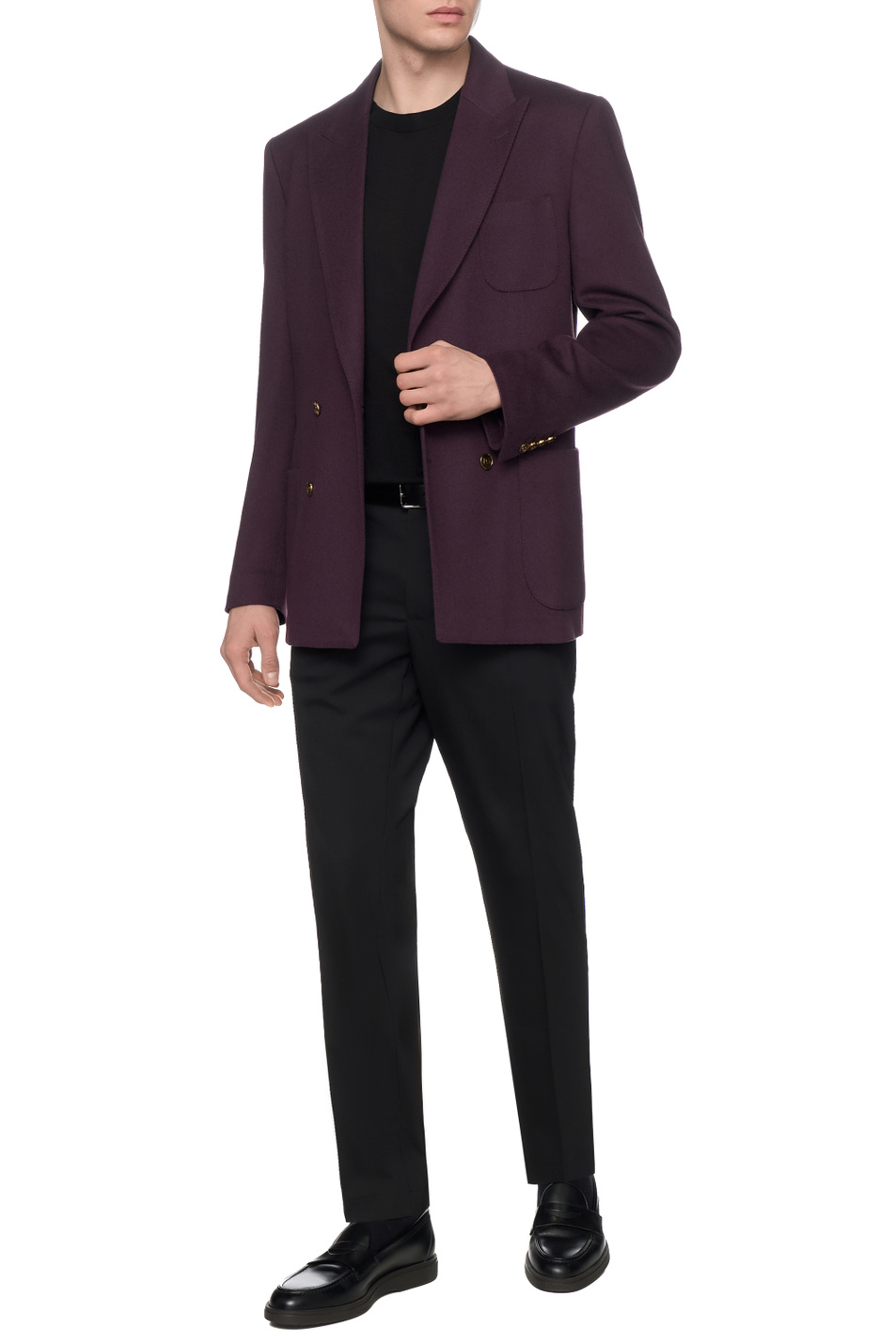 Мужской Dolce & Gabbana Пиджак из кашемира (цвет ), артикул G2NZ2T-GJ763 | Фото 3