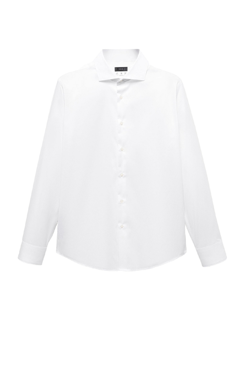 Рубашка TRAVEL приталенного кроя|Основной цвет:Белый|Артикул:57065959 | Фото 1