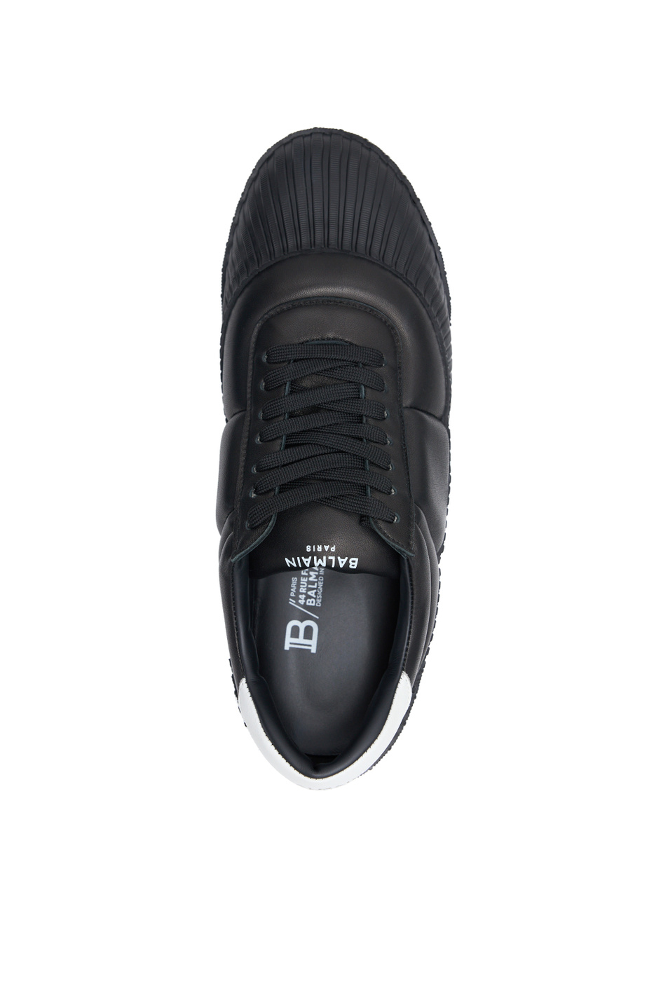 Мужской Balmain Кроссовки RIFF из натуральной кожи (цвет ), артикул FM0VI400LCES | Фото 4