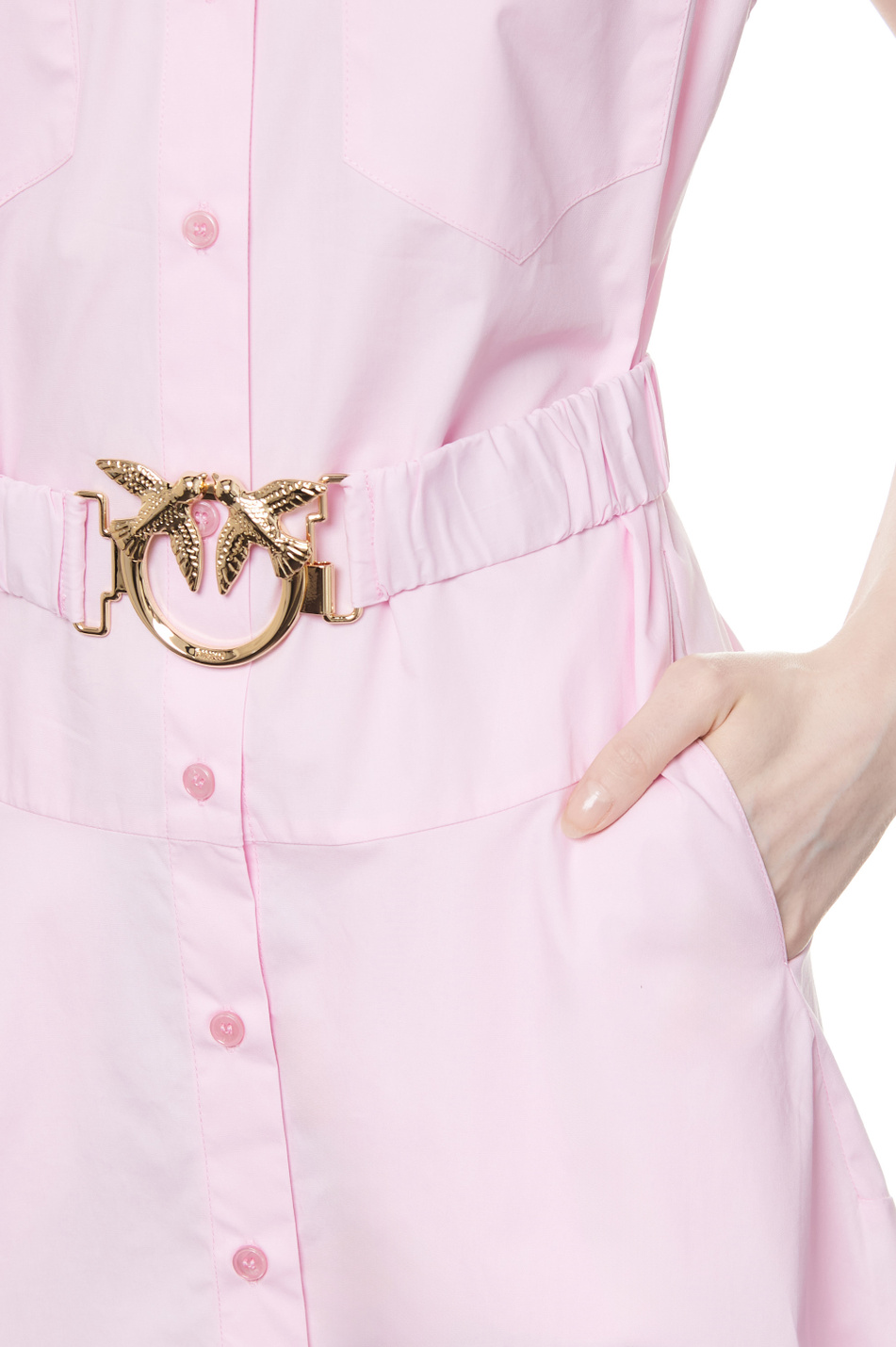 Женский Pinko Платье-рубашка ANACETA с поясом (цвет ), артикул 103111A1P4 | Фото 4