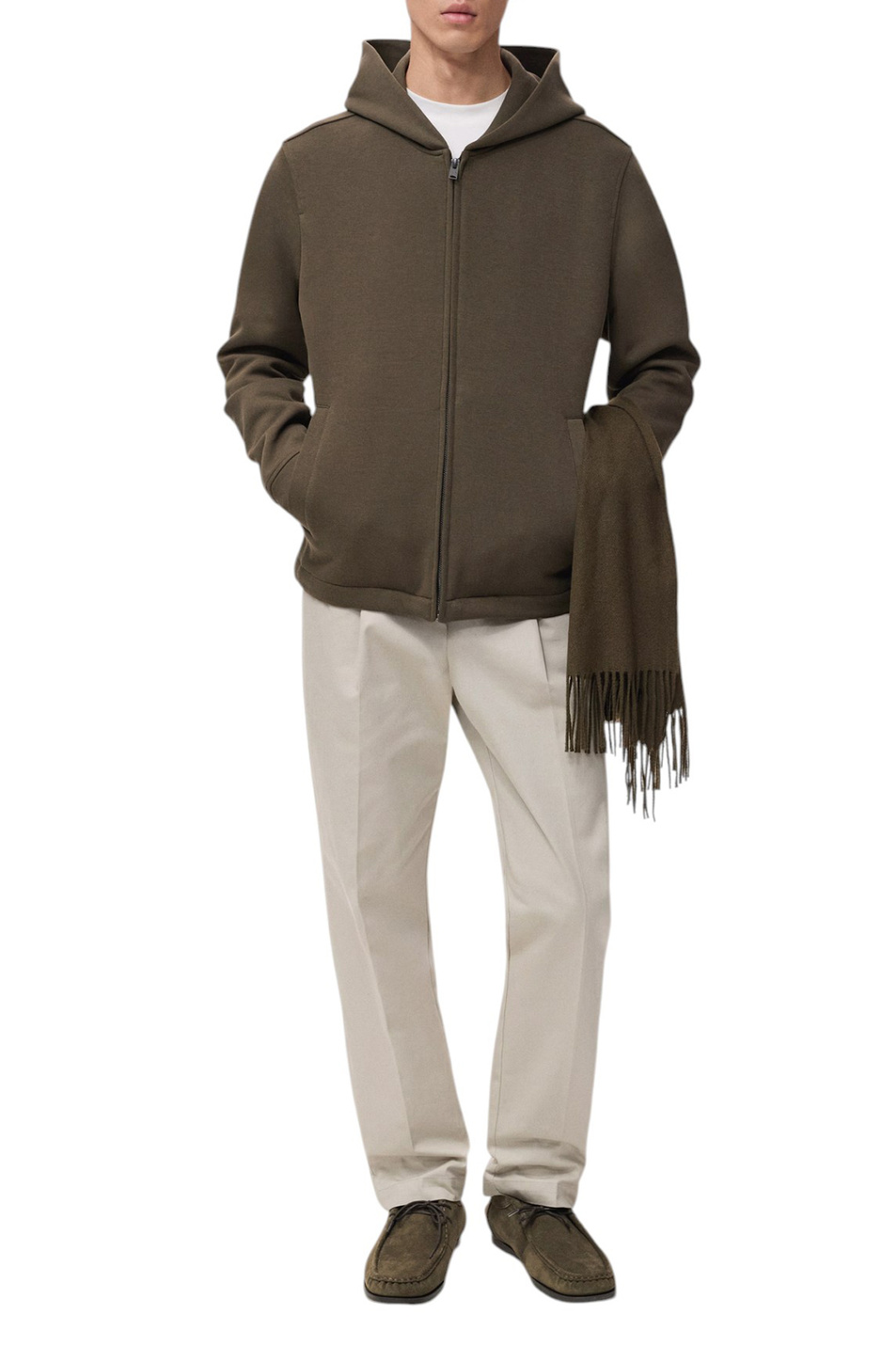 Мужской Mango Man Толстовка BADY с капюшоном (цвет ), артикул 17075998 | Фото 2