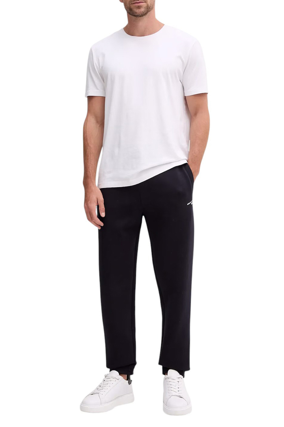 Мужской Armani Exchange Брюки-джоггеры с логотипом (цвет ), артикул XM000978-AF10818 | Фото 3