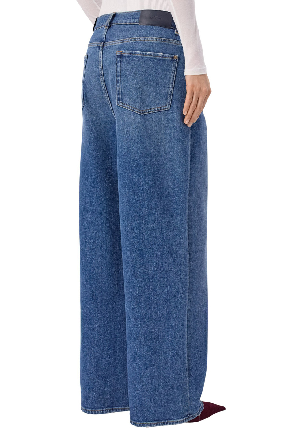 Женский 7 for all Mankind Джинсы из эластичного хлопка (цвет ), артикул 7U4P0C65 | Фото 5