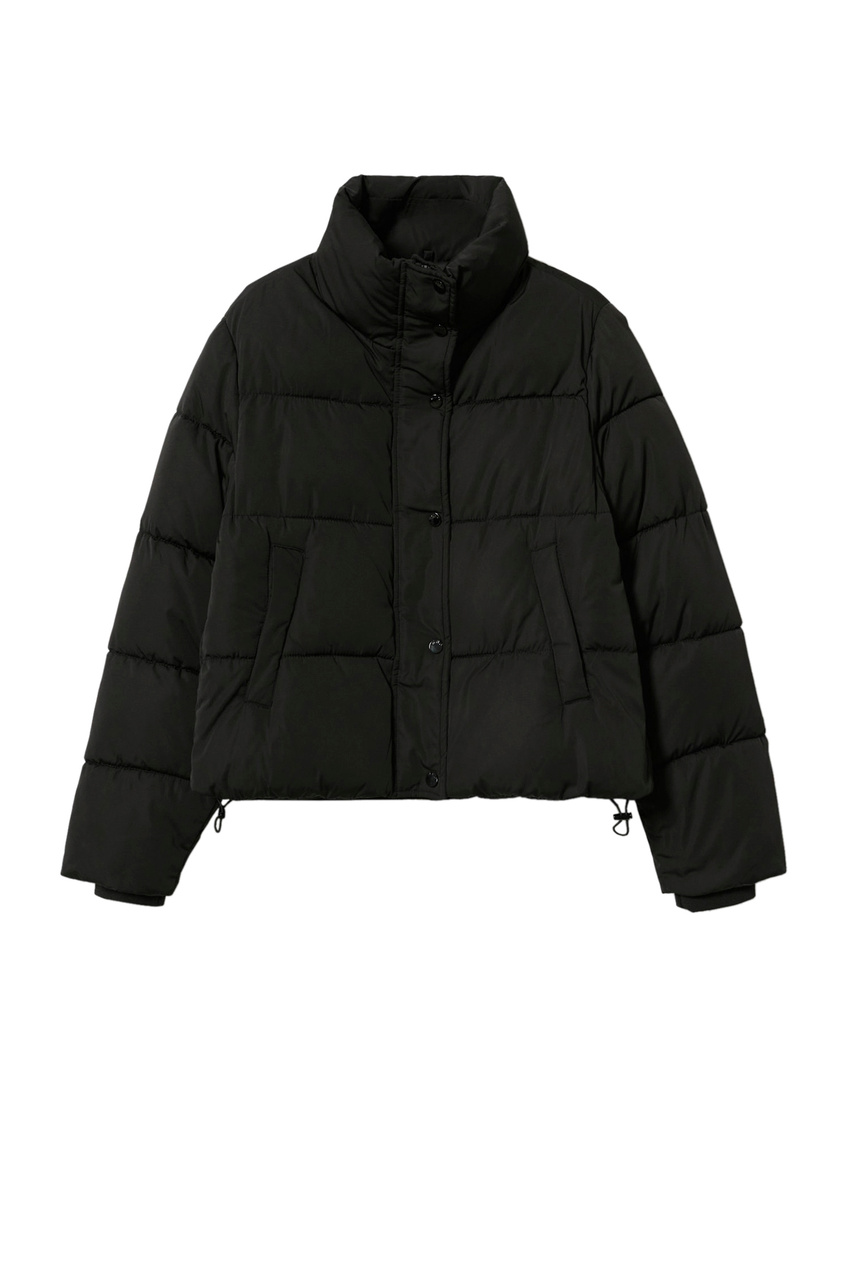 Куртка ANITA с объемным воротником|Основной цвет:Черный|Артикул:37017715 | Фото 1