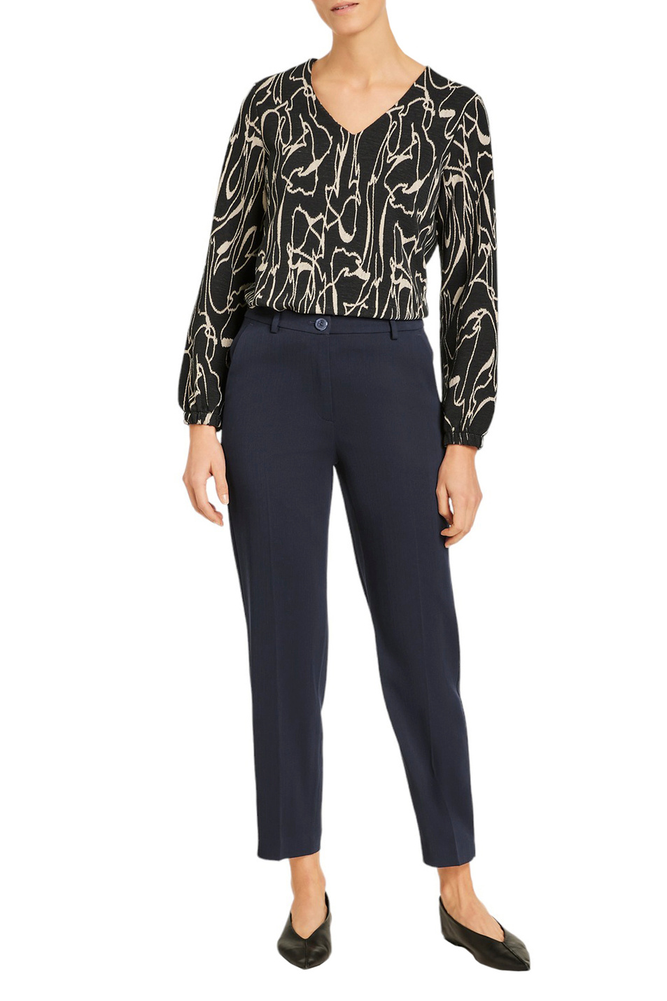 Женский Gerry Weber Брюки однотонные (цвет ), артикул 320008-31250 | Фото 3