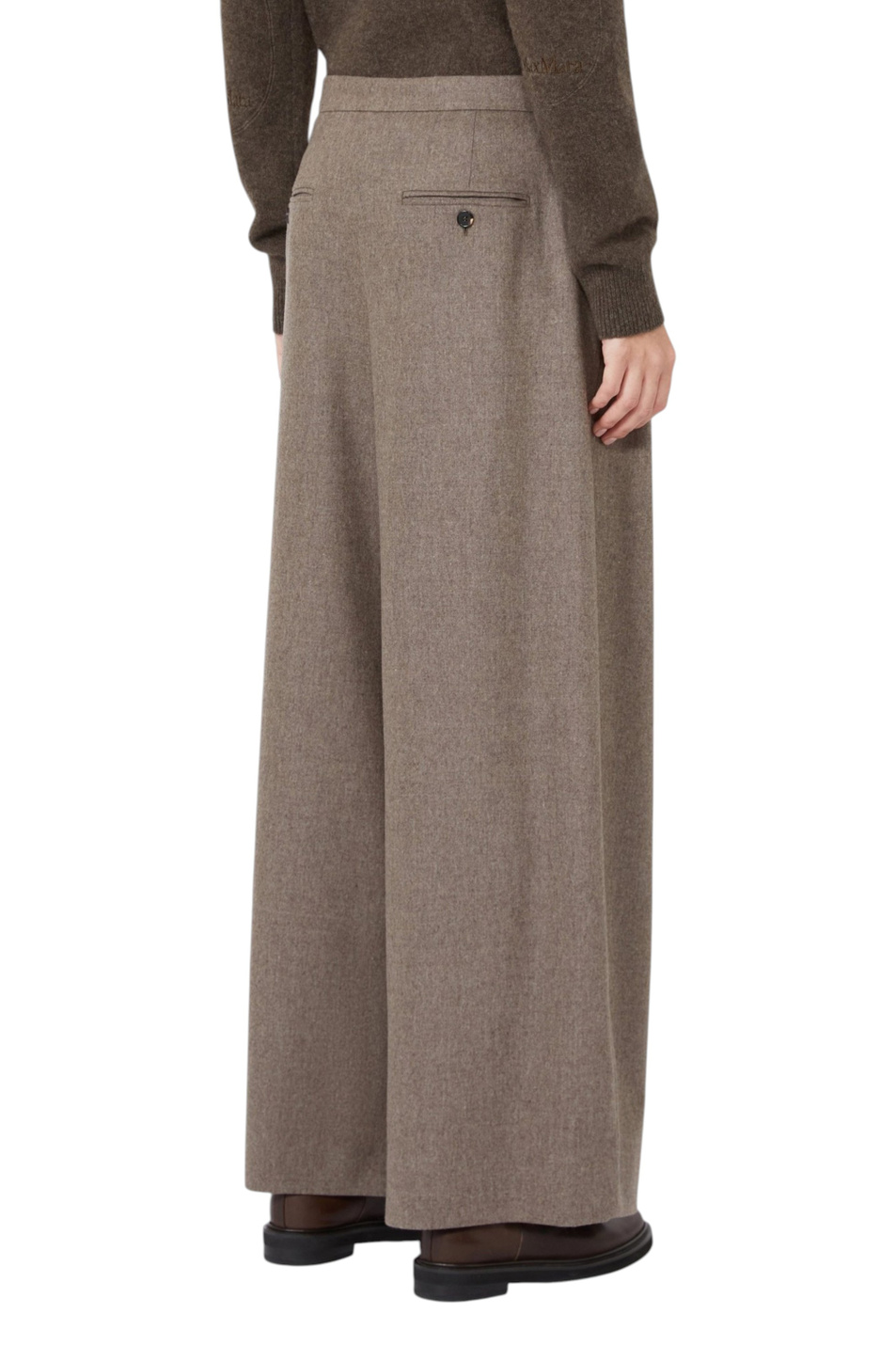 Женский Max Mara Брюки PANFILO из шерсти (цвет ), артикул 2629136093 | Фото 4