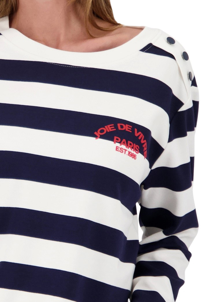 Женский Monari Джемпер в полоску (цвет ), артикул 410080 | Фото 5