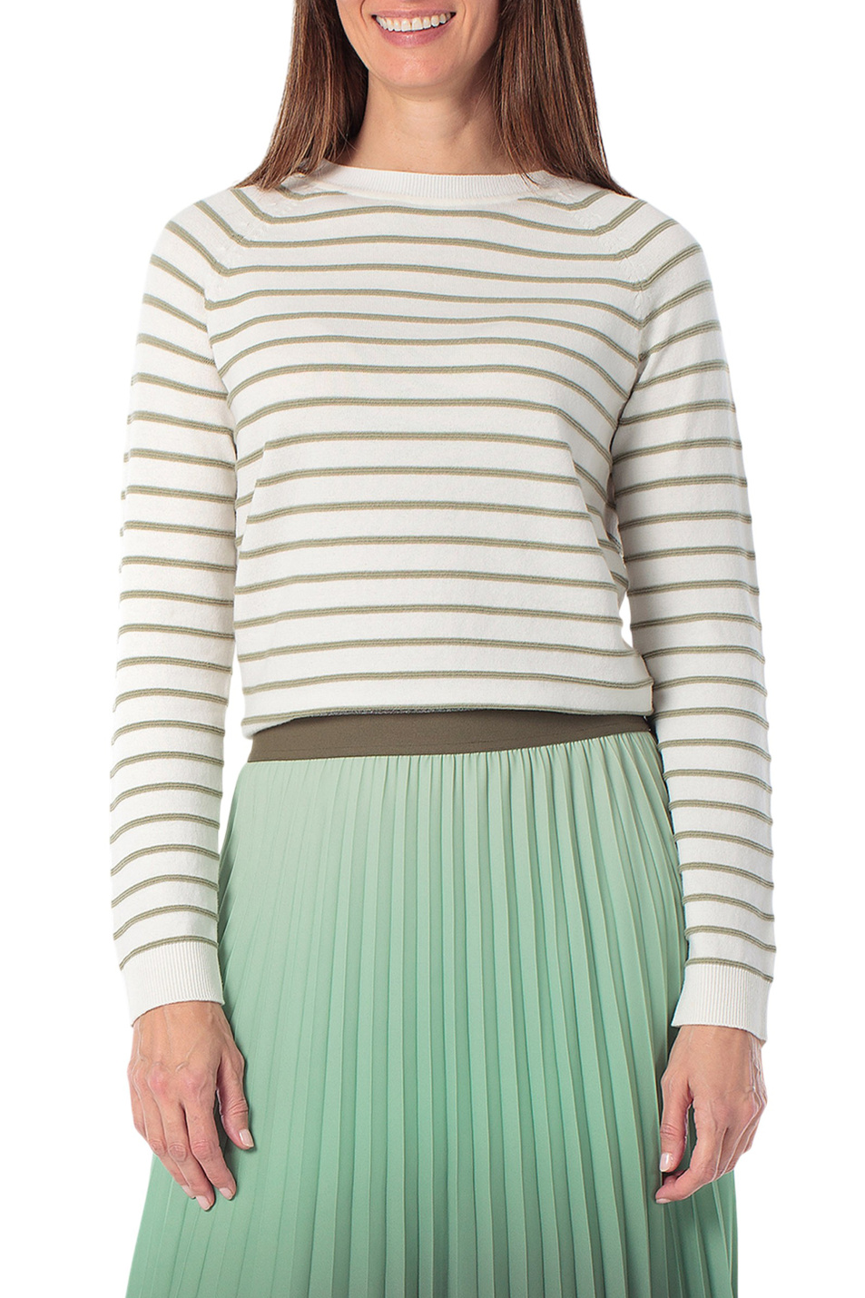 Женский Gerry Weber Джемпер в полоску (цвет ), артикул N66019 | Фото 4