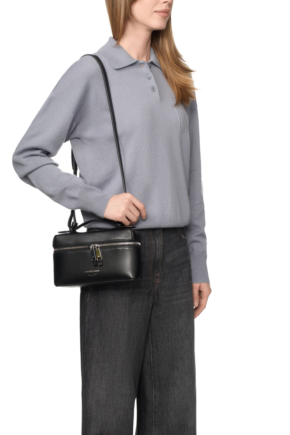 Женский Emporio Armani Сумка из натуральной кожи (цвет ), артикул EW004564-AF32959 | Фото 4