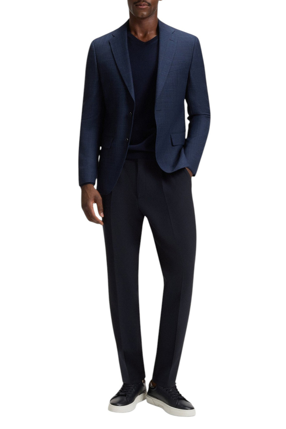 Мужской BOSS Брюки C-Perin зауженного кроя (цвет ), артикул 50551522 | Фото 2