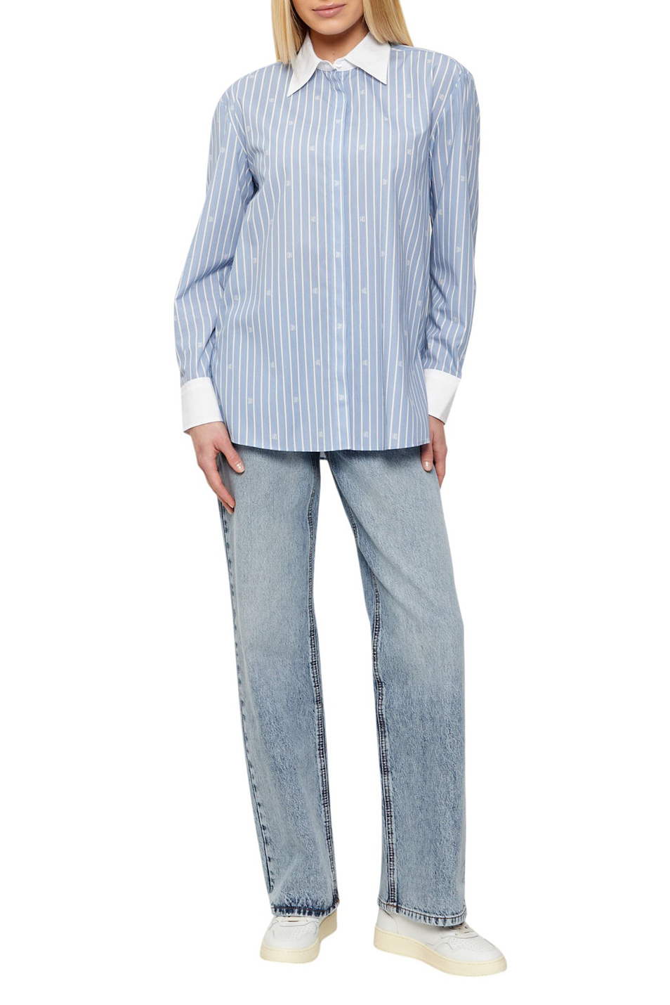 Женский HUGO Рубашка Ersenny из хлопка (цвет ), артикул 50556216 | Фото 2