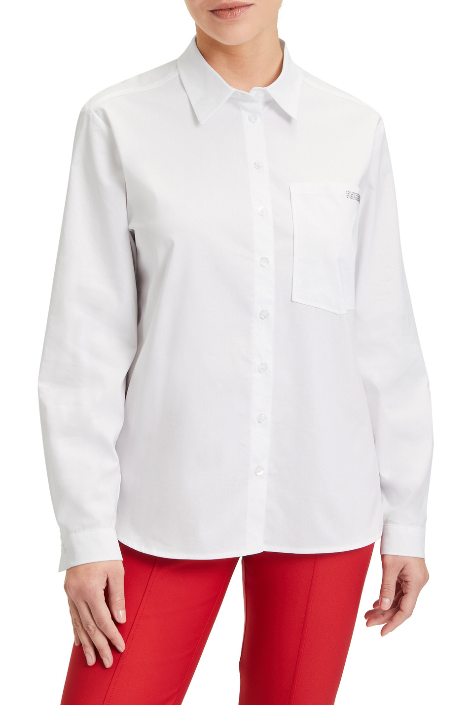 Женский Betty Barclay Рубашка из смесового хлопка (цвет ), артикул 8653/9555 | Фото 4