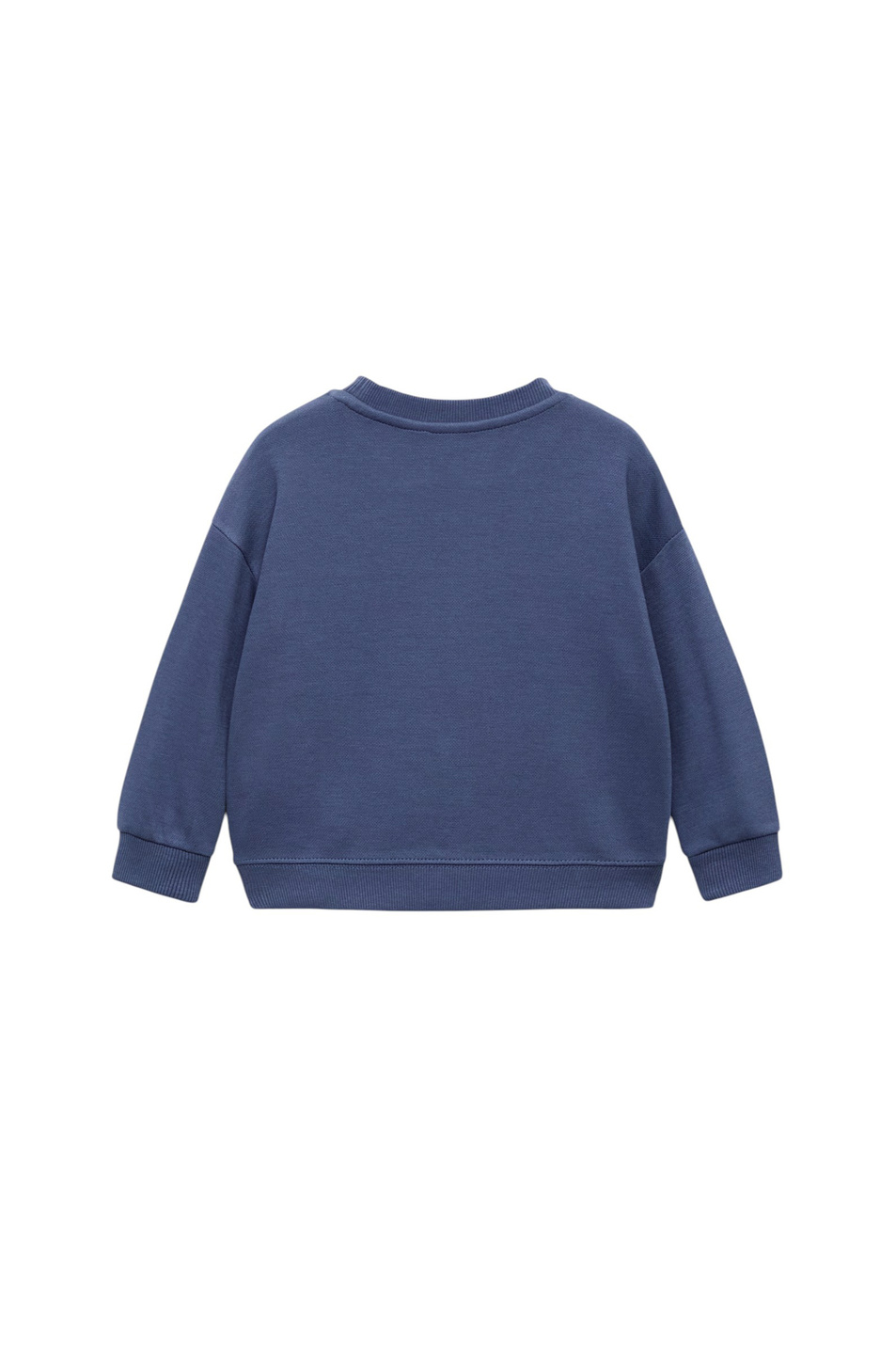 Свитшот PIQUESET из хлопка|Основной цвет:Синий Мальчикам Mango Kids Свитшот PIQUESET из хлопка (цвет ), артикул 17034428 | Фото 2