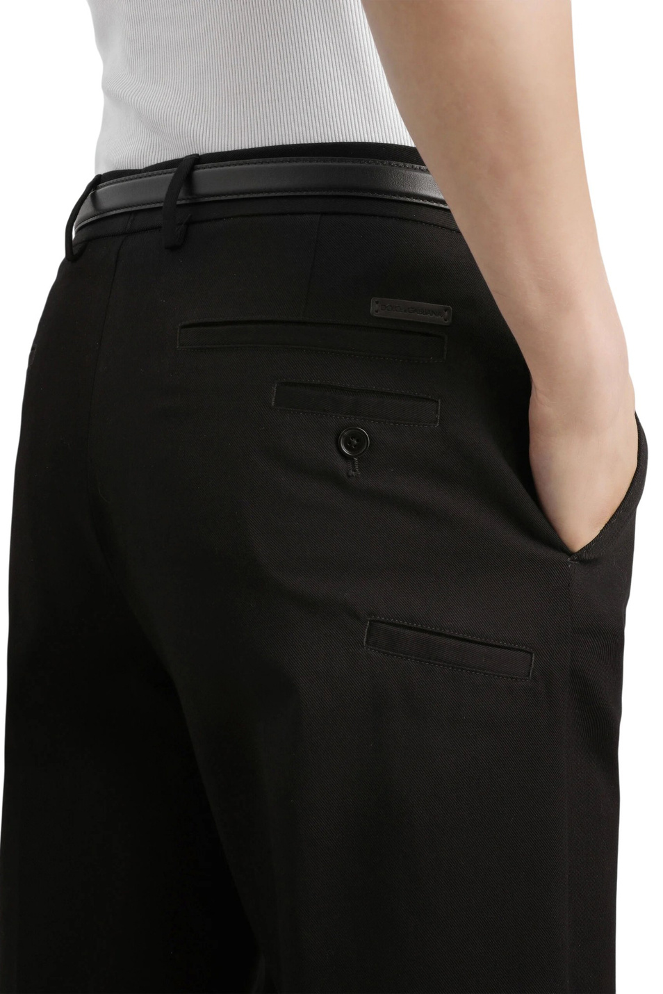 Мужской Dolce & Gabbana Брюки из хлопка (цвет ), артикул GP1I9T-FUFJU | Фото 5
