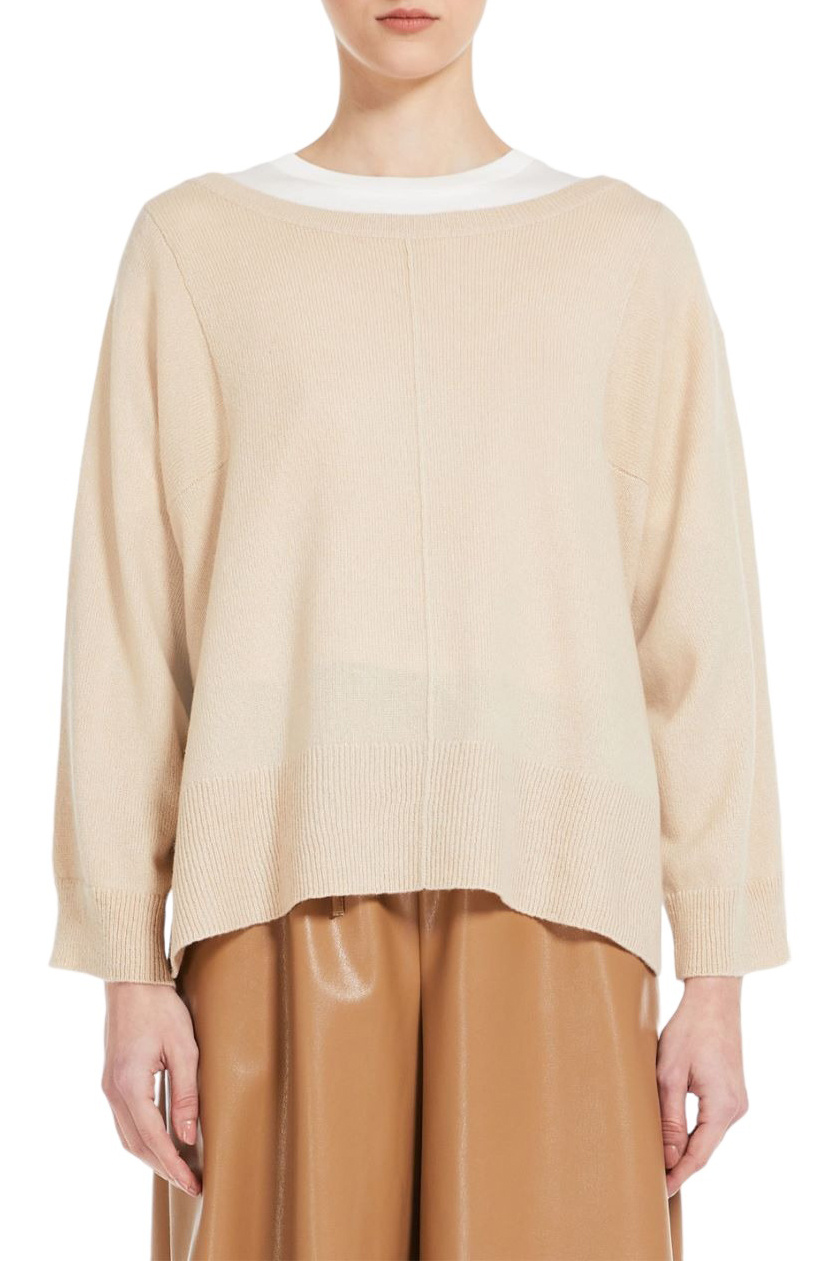 Женский Weekend Max Mara Джемпер ALCE из кашемира (цвет ), артикул 2353660139 | Фото 3
