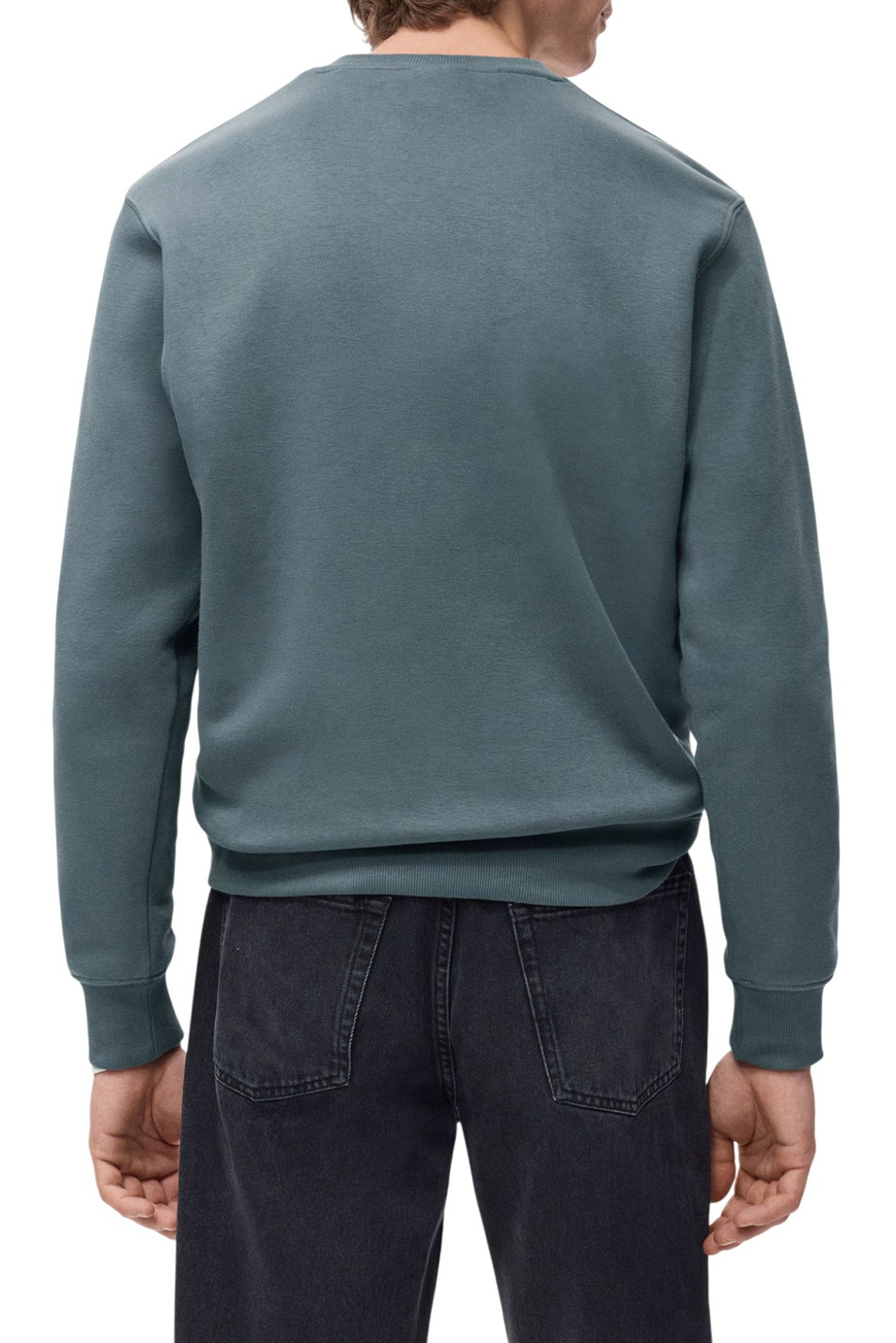 Мужской Mango Man Свитшот NOLA из смесового хлопка (цвет ), артикул 27021266 | Фото 4