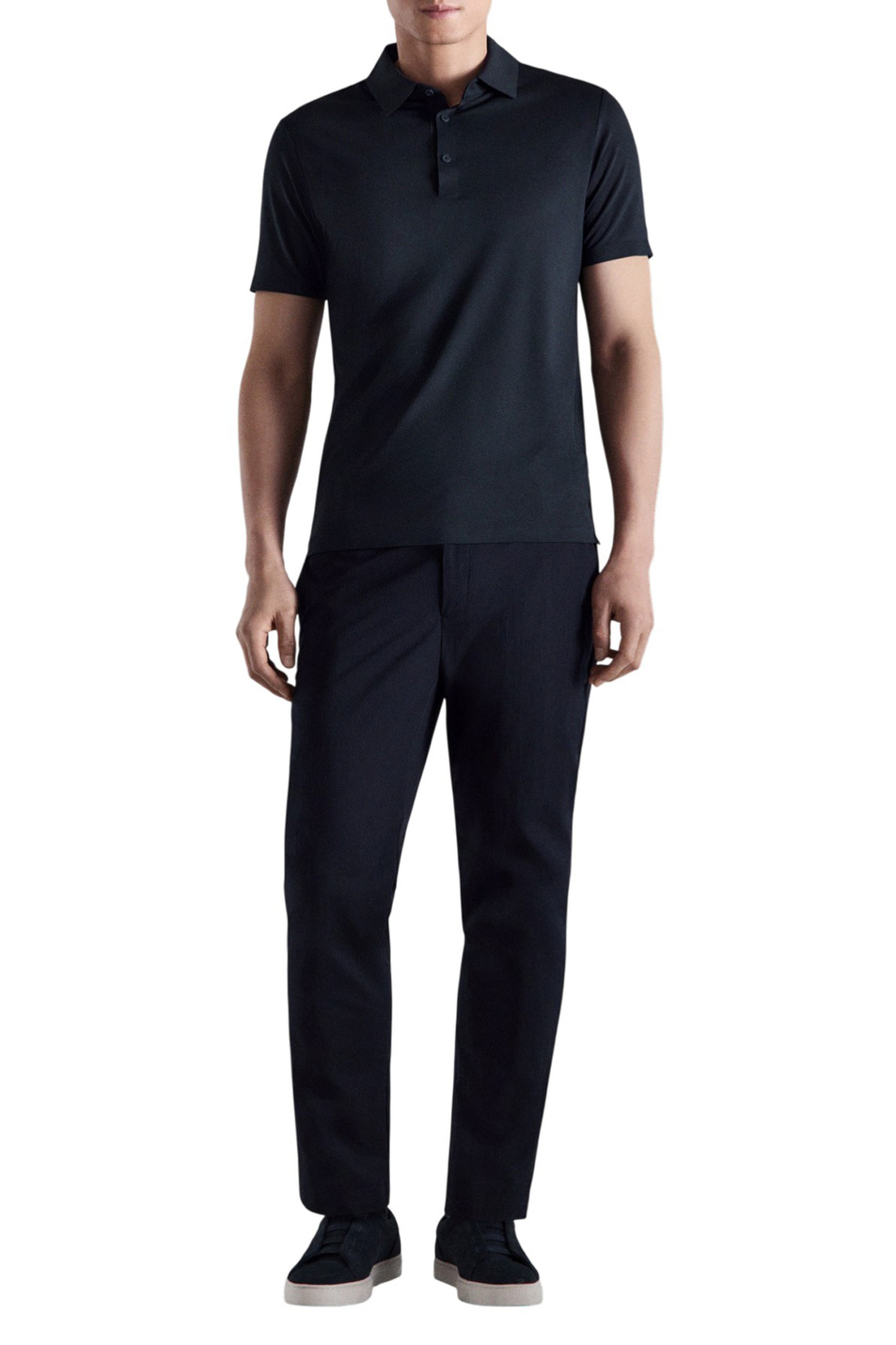 Мужской Mango Man Поло LAZIOP приталенного кроя (цвет ), артикул 27054425 | Фото 2