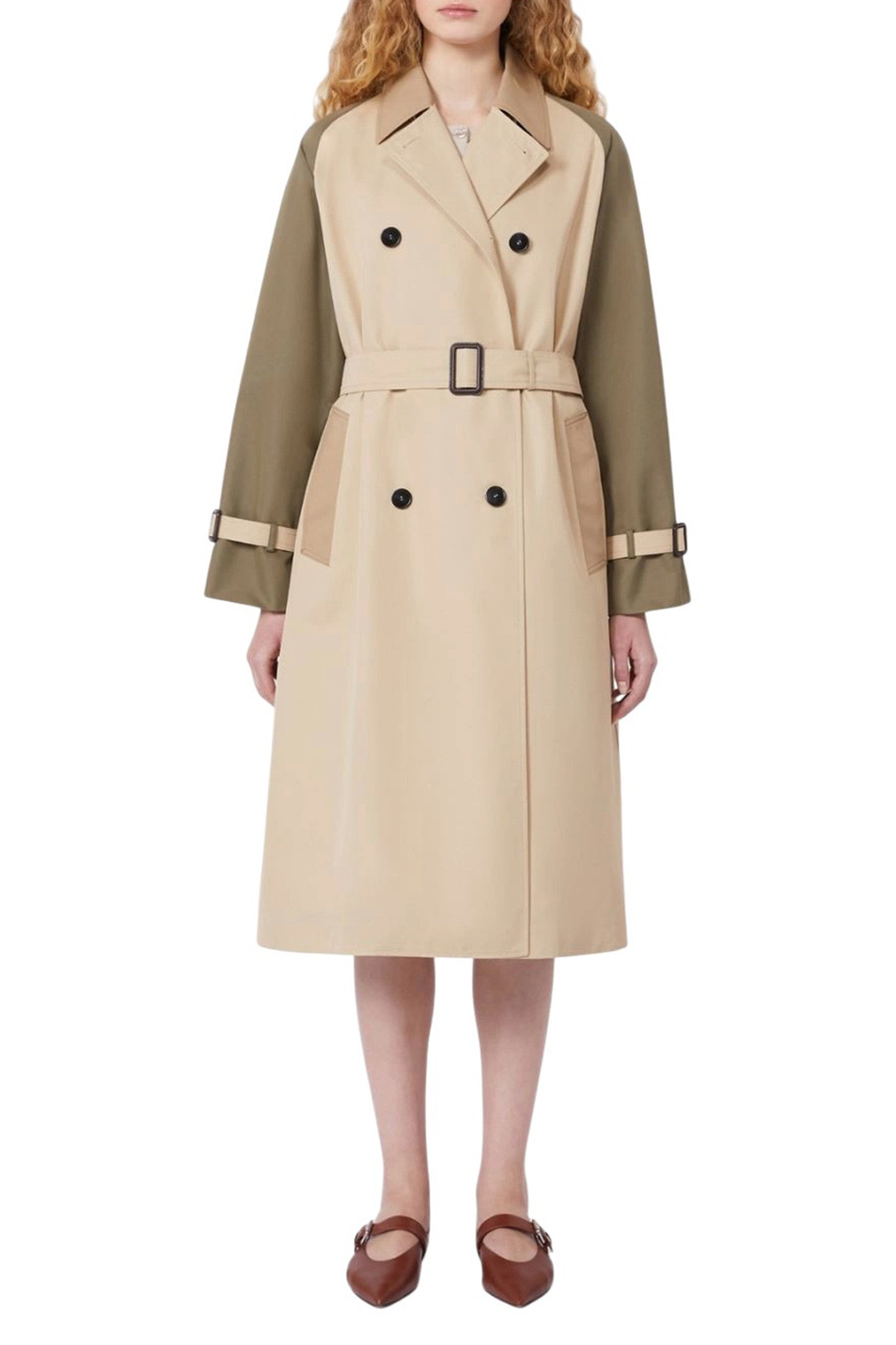 Женский Weekend Max Mara Тренч CANASTA двусторонний (цвет ), артикул 2615021021 | Фото 3