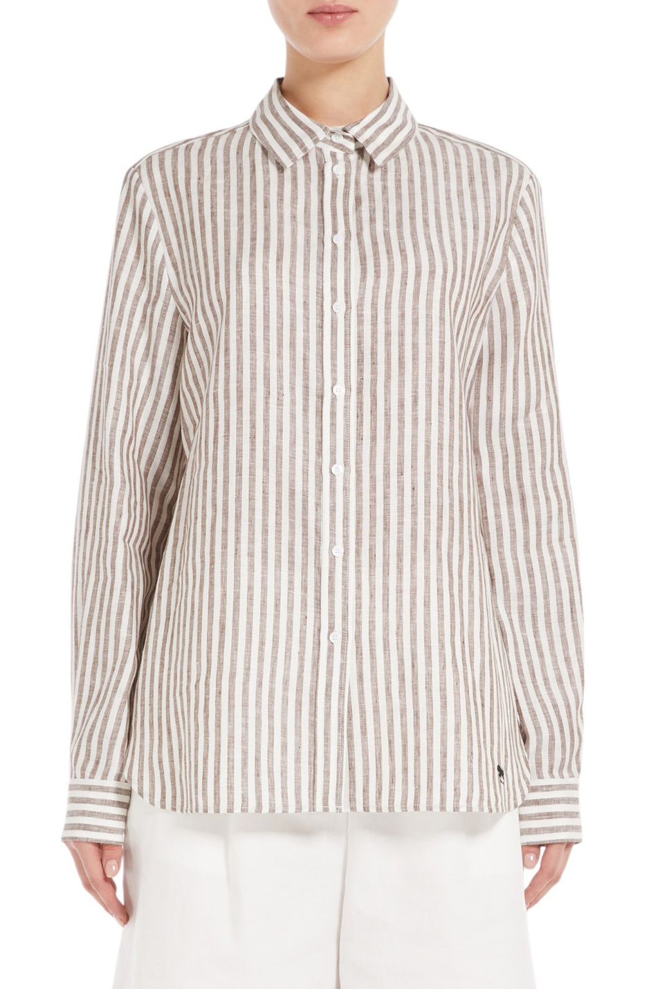 Женский Weekend Max Mara Рубашка JOSEF из льна (цвет ), артикул 2515111052 | Фото 3