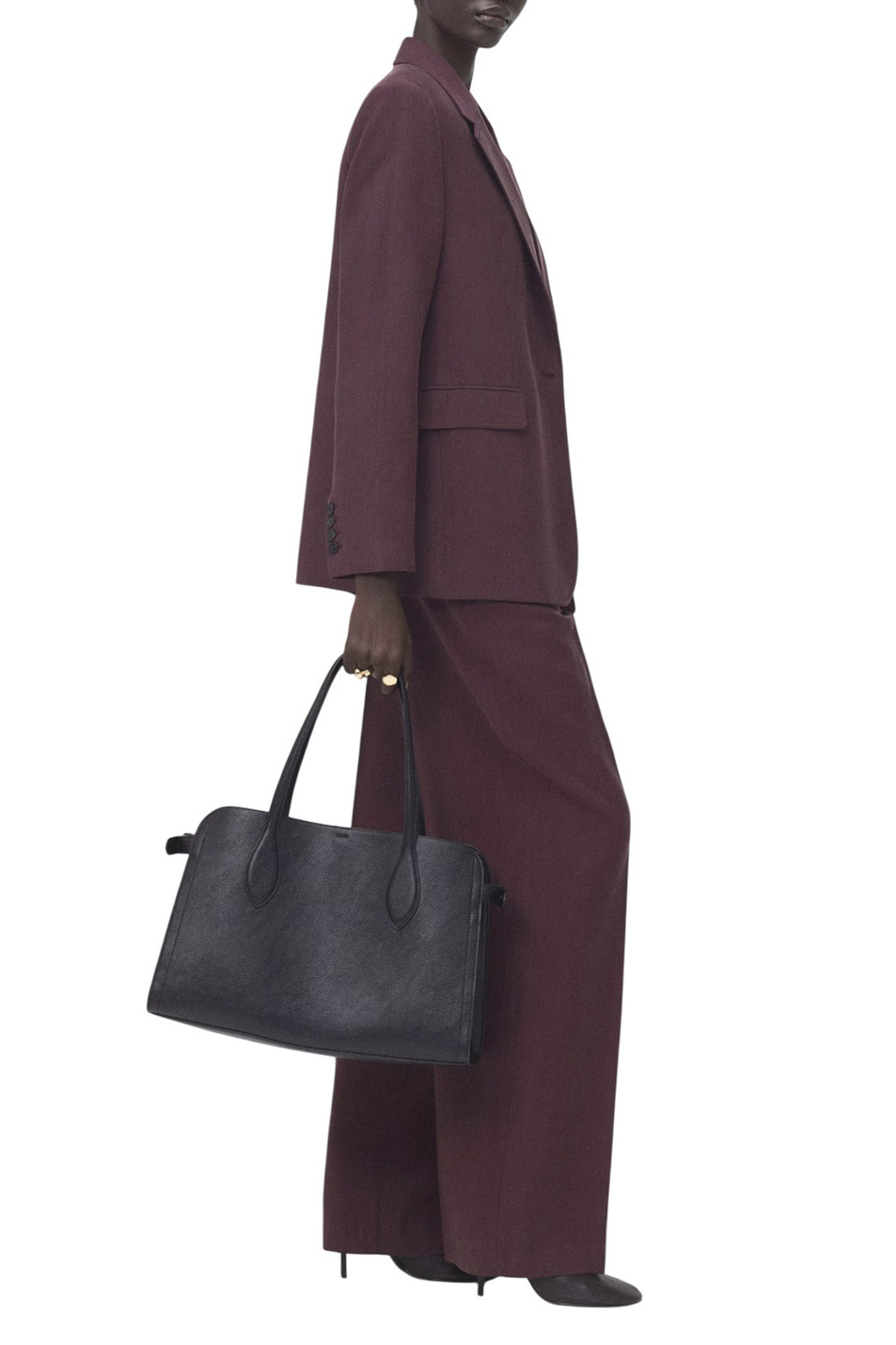 Женский Mango Брюки VERONICA широкого кроя (цвет ), артикул 27024788 | Фото 2