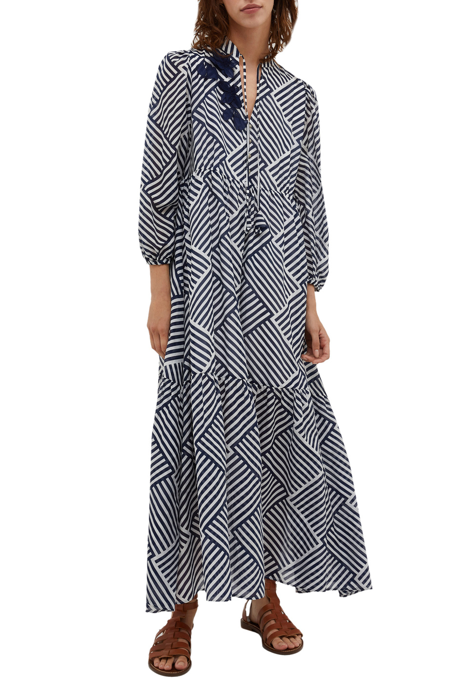Женский MAX&Co. Платье RENZO с принтом (цвет ), артикул 72212023 | Фото 3