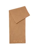 Женский BOSS Шарф из шерсти с вышитым логотипом (цвет ), артикул 50478445 | Фото 1