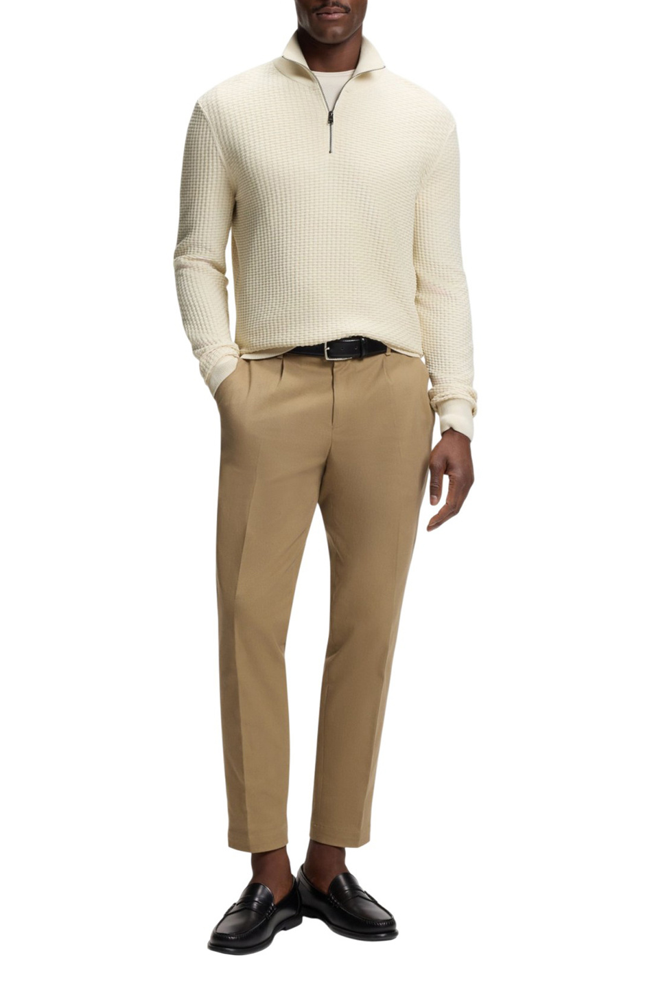 Мужской BOSS Джемпер Ulicio из хлопка (цвет ), артикул 50555118 | Фото 2