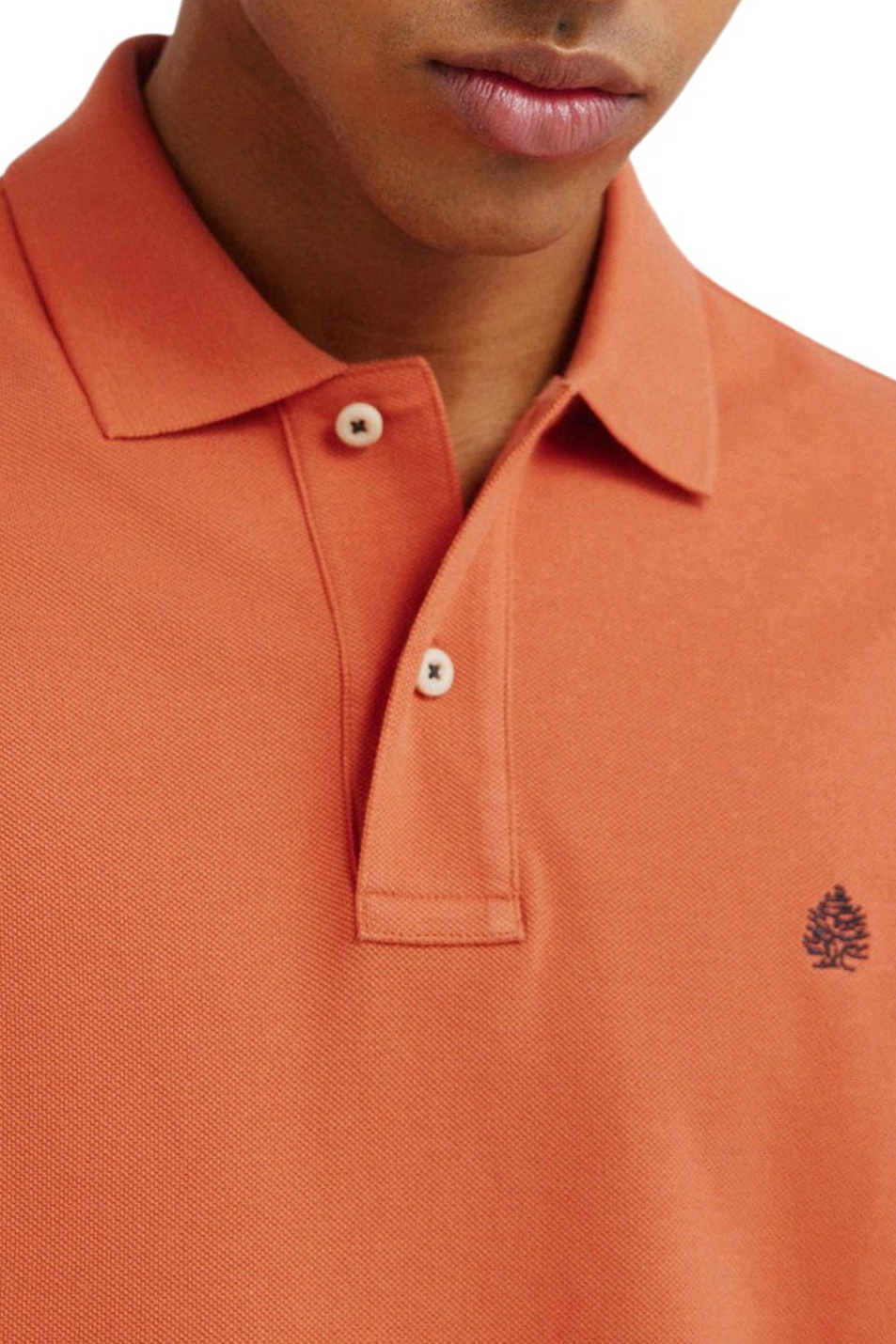 Мужской Springfield Поло из хлопка (цвет ), артикул 8551097 | Фото 4