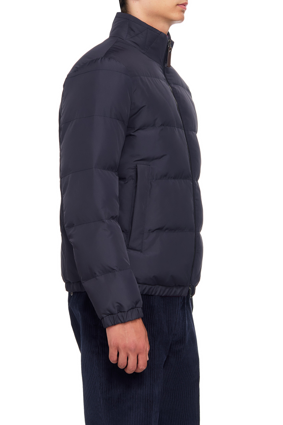 Мужской Canali Куртка стеганая однотонная (цвет ), артикул O40842SG01718 | Фото 4