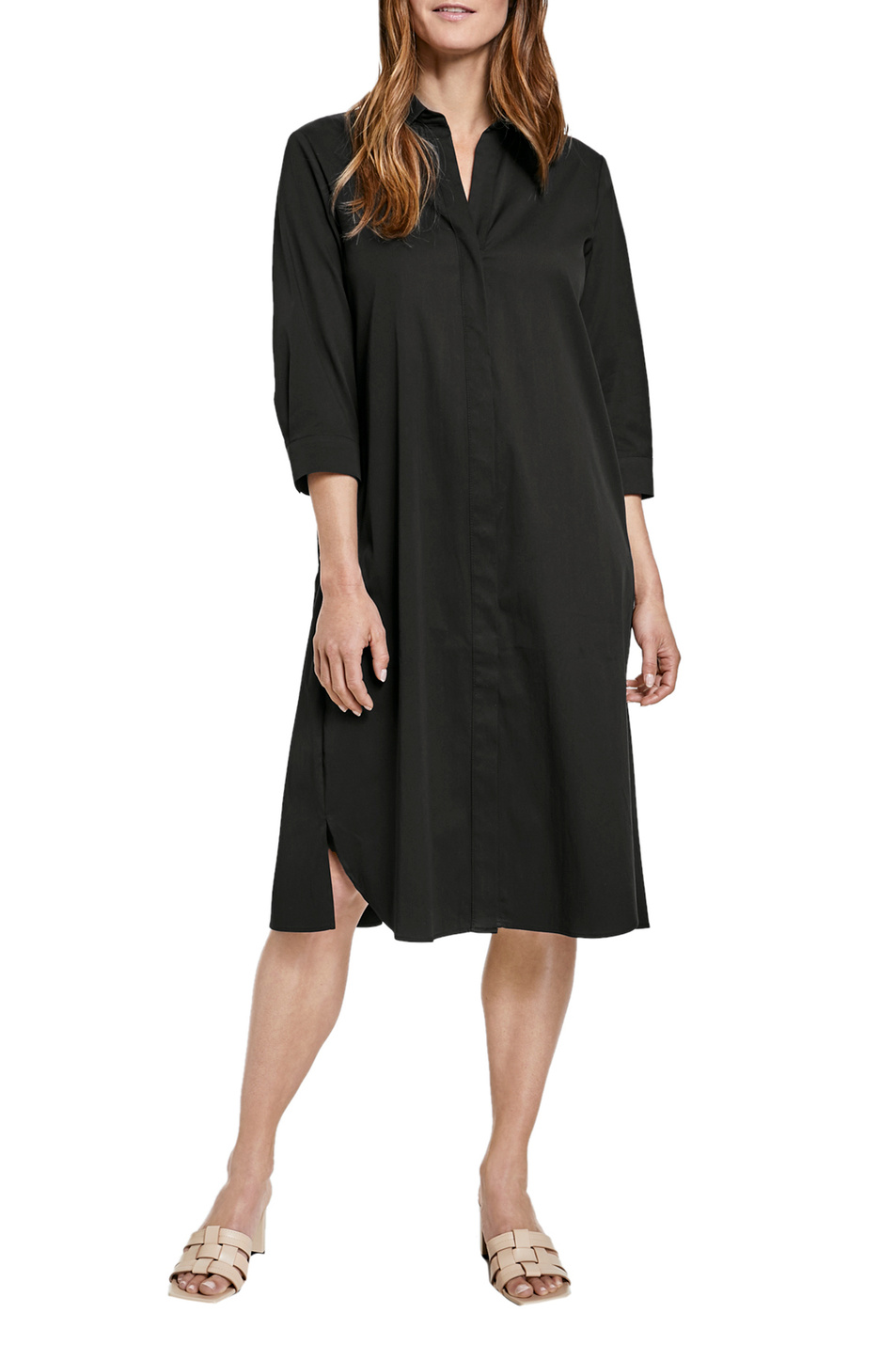 Gerry Weber Платье-рубашка из смесового хлопка (цвет ), артикул 780020-31594 | Фото 3