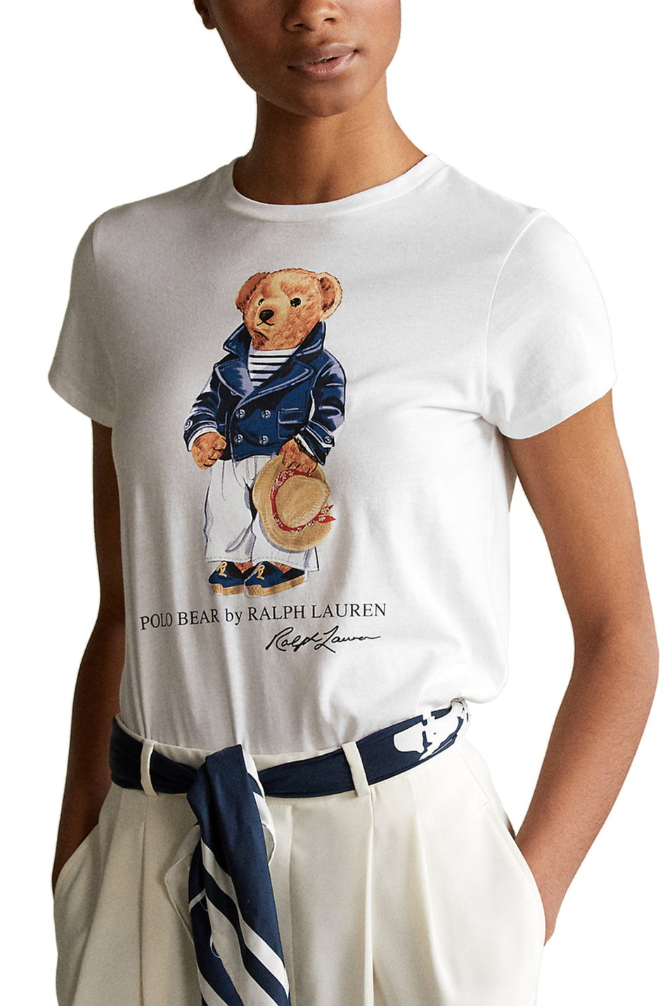 Polo Ralph Lauren Футболка Mariner Polo Bear из хлопка (цвет ), артикул 211827926001 | Фото 3
