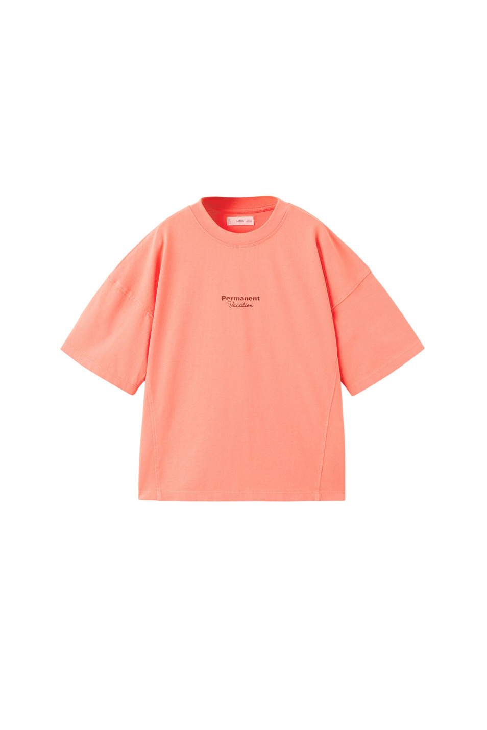 Мальчикам Mango Kids Футболка CUTWASH из хлопка (цвет ), артикул 27007918 | Фото 1
