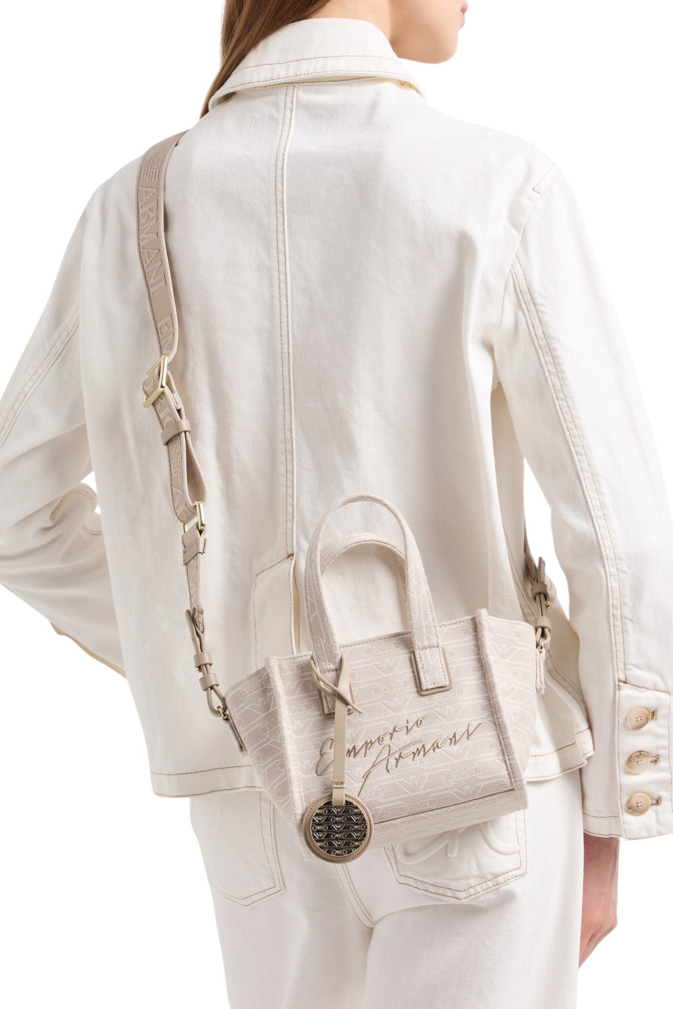 Женский Emporio Armani Сумка с логотипом (цвет ), артикул EW000371-AF12993 | Фото 7