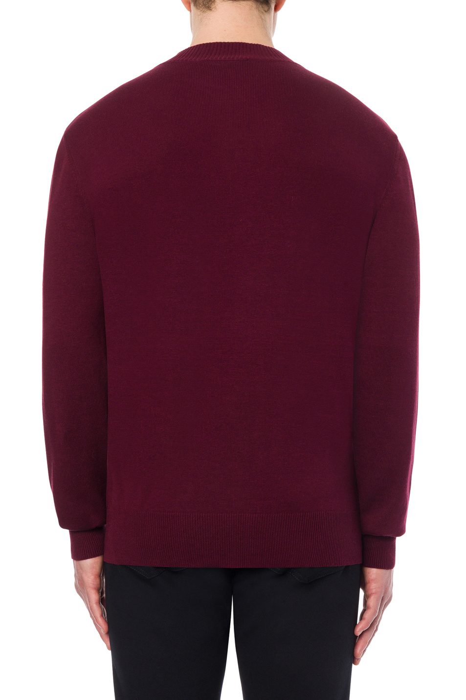 Moschino Пуловер из смесового хлопка с добавлением кашемира (цвет ), артикул A0909-7002 | Фото 3