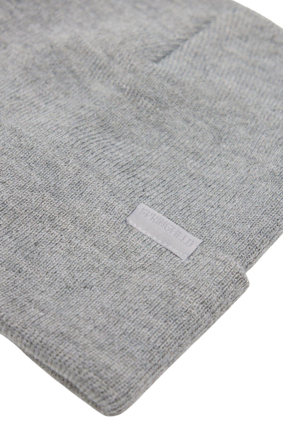 Шапка однотонная|Основной цвет:Серый Мужской Springfield Шапка однотонная (цвет ), артикул 0128299 | Фото 3