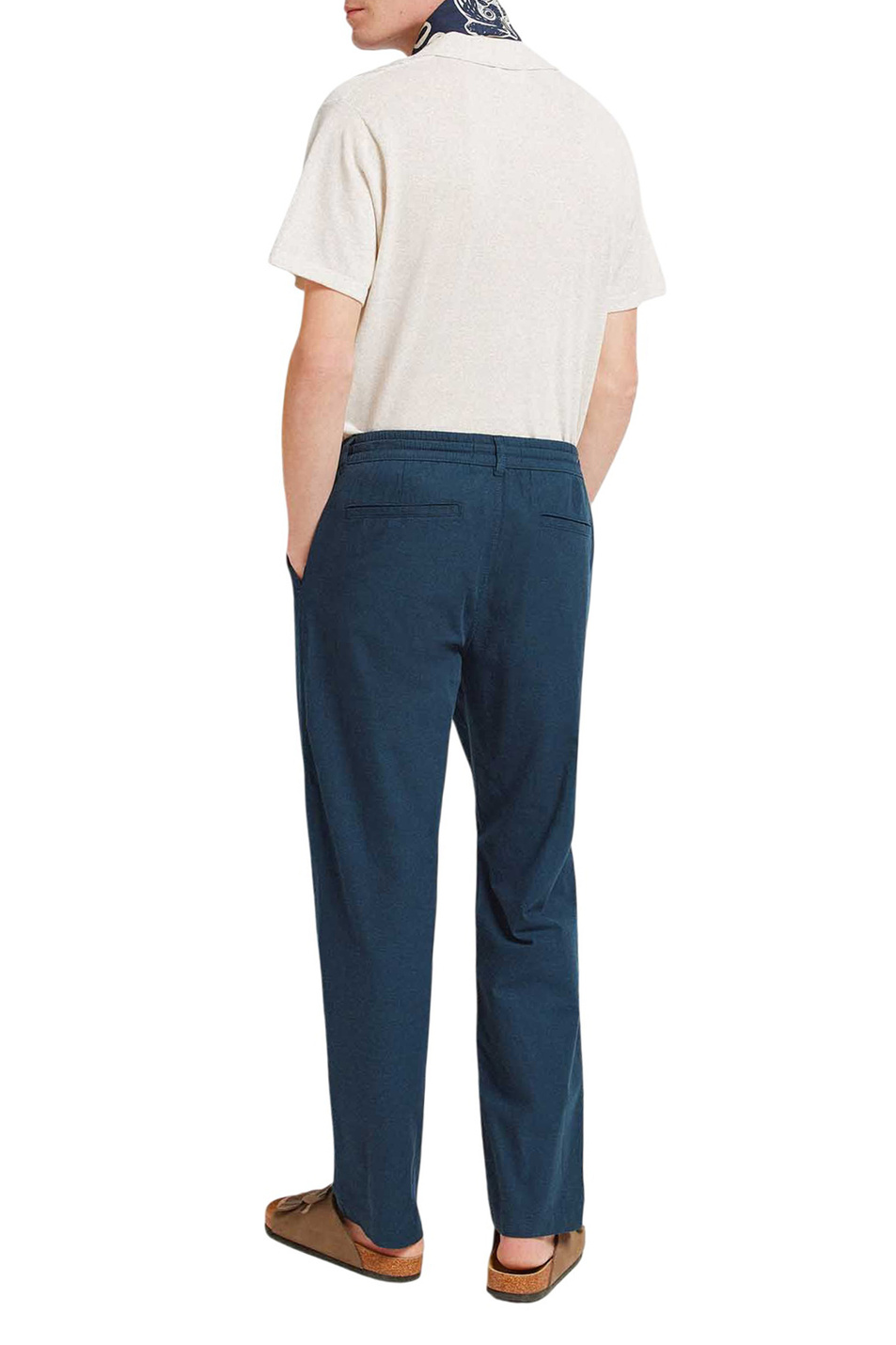 Мужской Springfield Брюки из хлопка и льна (цвет ), артикул 1553717 | Фото 3