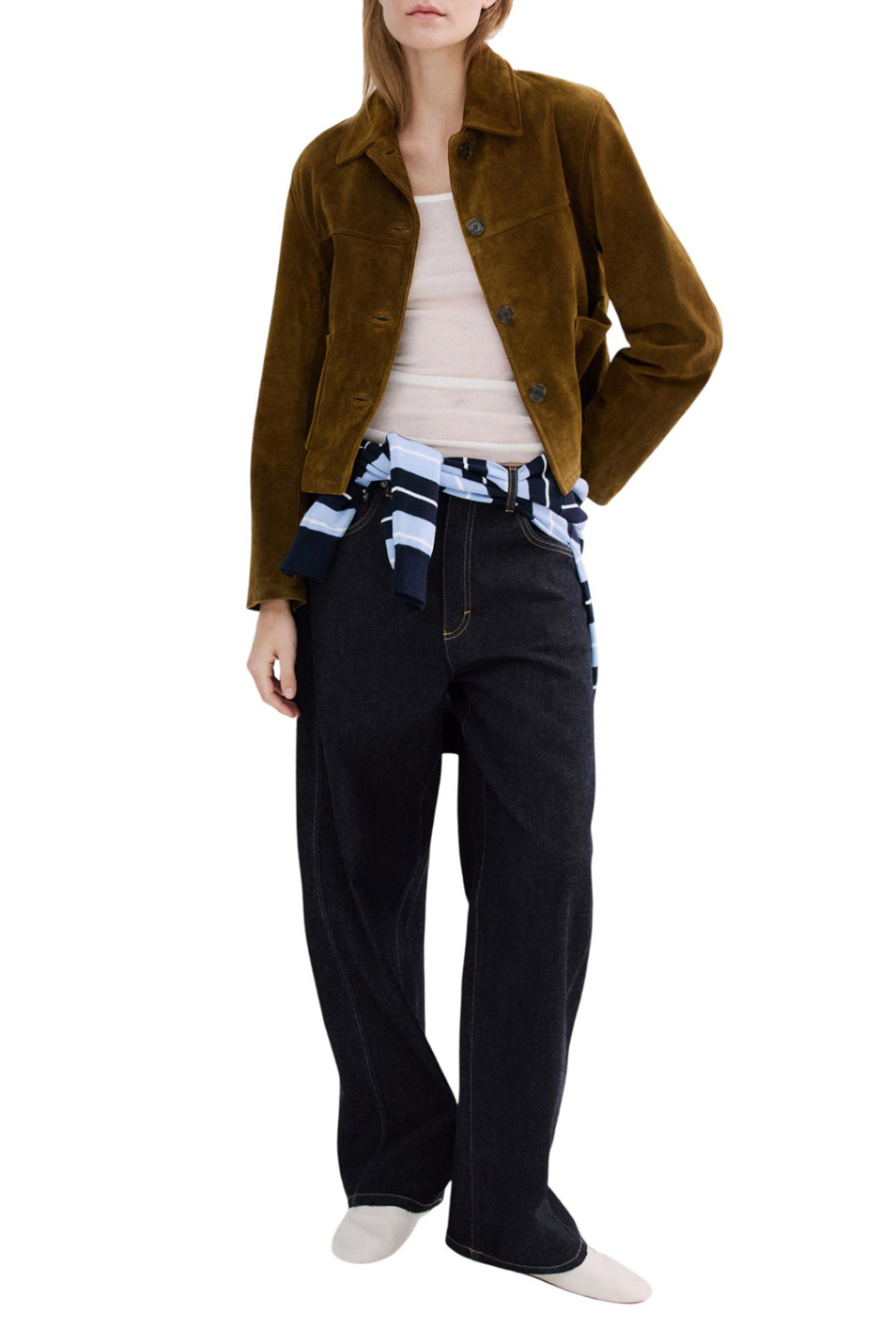 Женский Mango Джинсы MARI с низкой посадкой (цвет ), артикул 27024080 | Фото 2