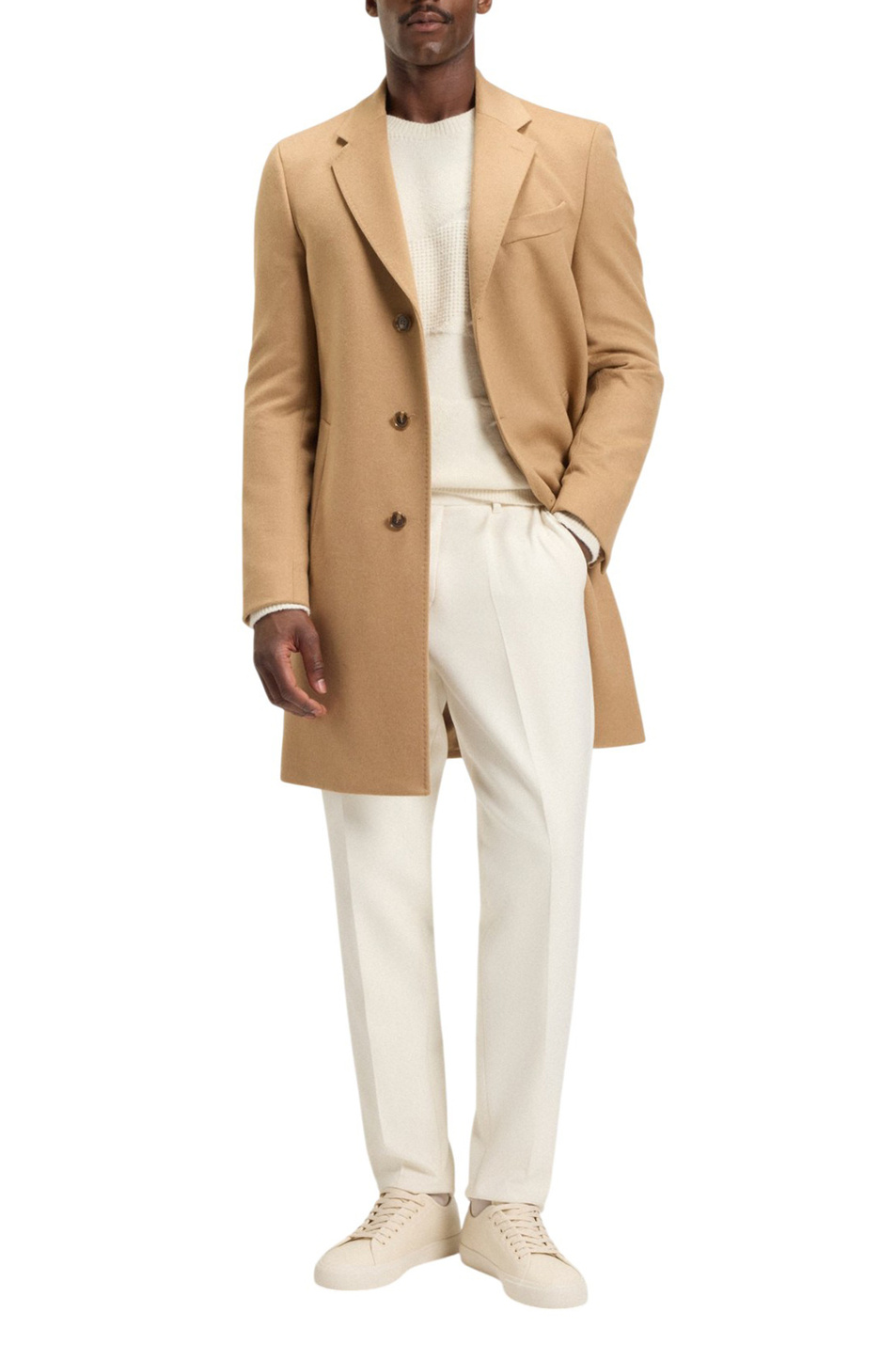 Мужской BOSS Джемпер Hidole из смесовой шерсти (цвет ), артикул 50550022 | Фото 2