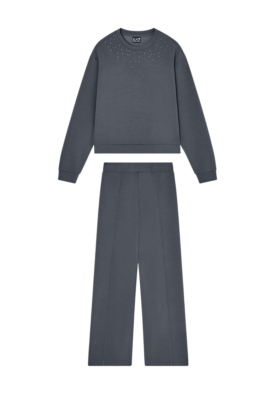Женский EA7 Костюм спортивный со стразами (цвет ), артикул 7W000975-AF24375 | Фото 1