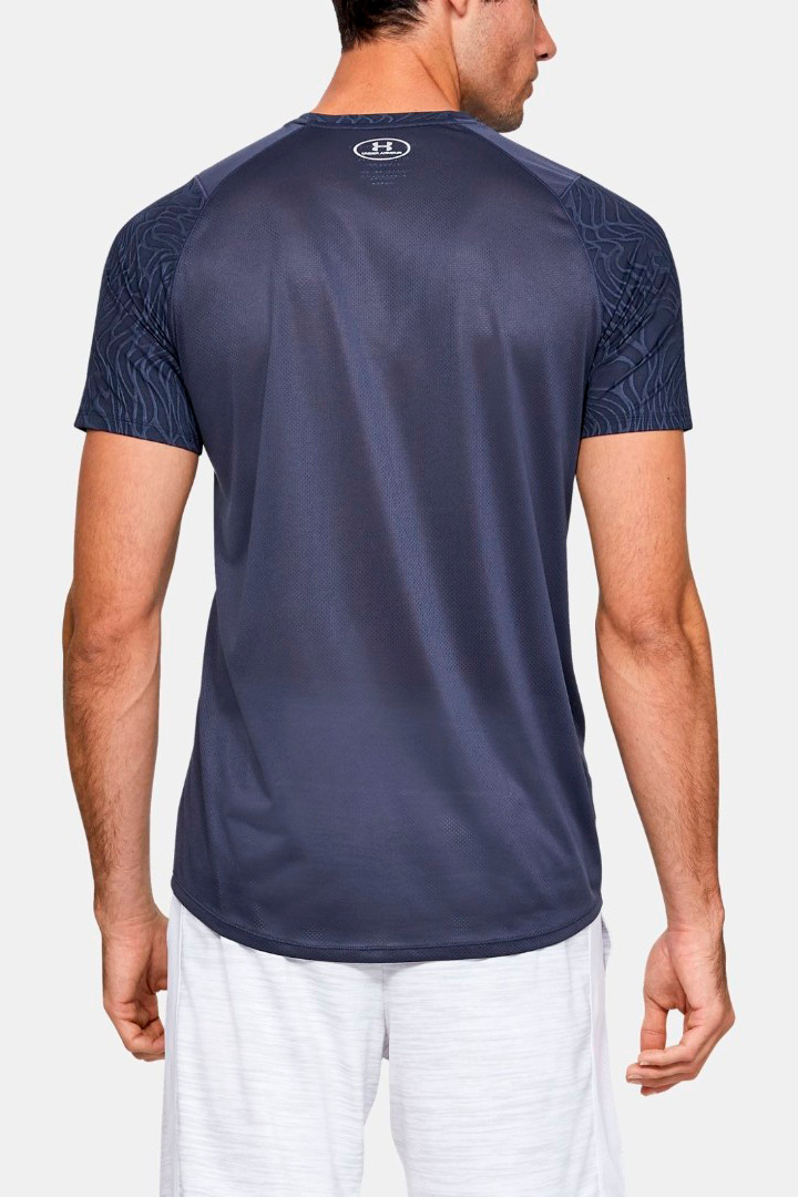 Мужской Under Armour Футболка Under Armour Mk 1 Jacquard (цвет ), артикул 1351562-497 | Фото 4