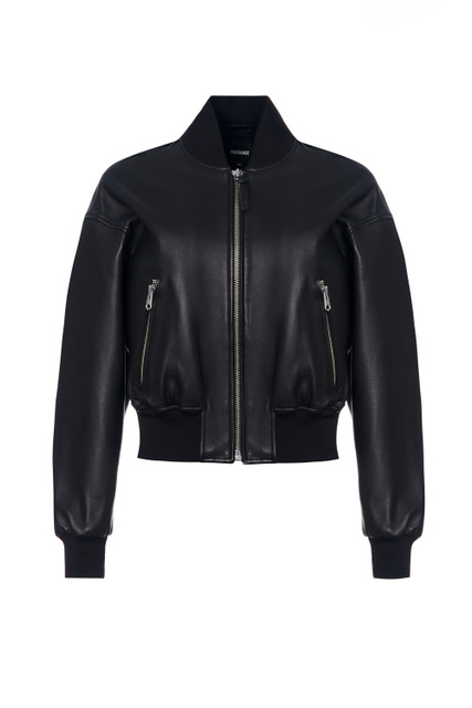 Куртка KIVA из натуральной кожи|Основной цвет:Черный|Артикул:P001769 | Фото 1