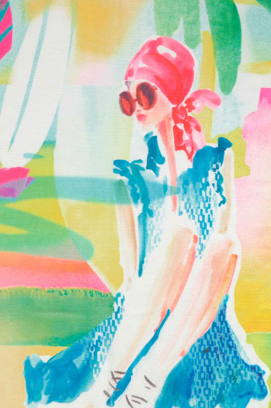 Женский Gerry Weber Шарф с принтом (цвет ), артикул 201032-72053 | Фото 2