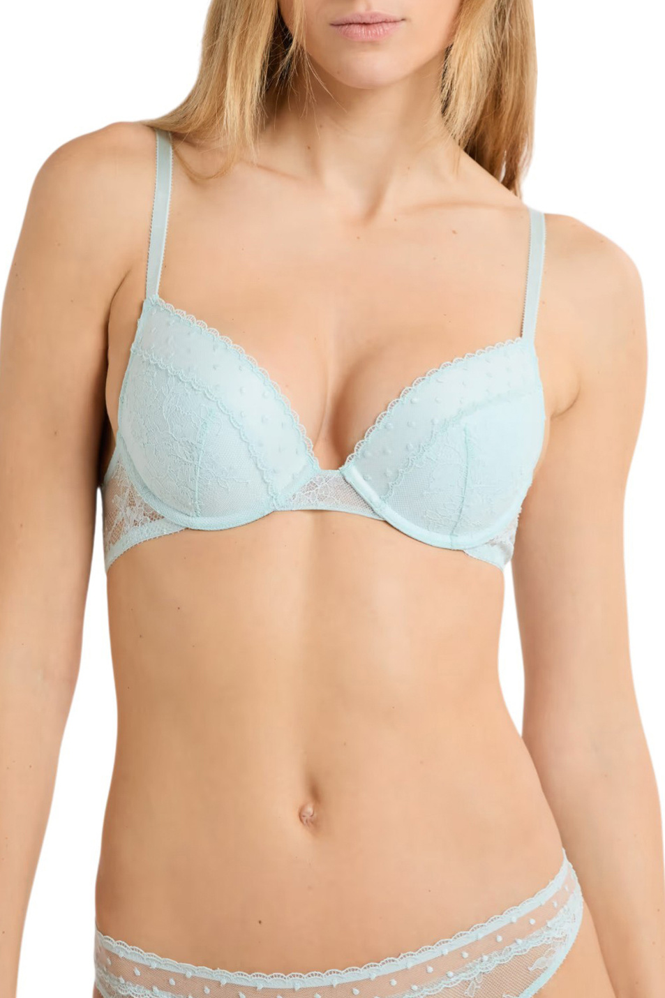 Женский Etam Бюстгальтер PLUME пуш-ап с кружевом (цвет ), артикул 6557631 | Фото 3
