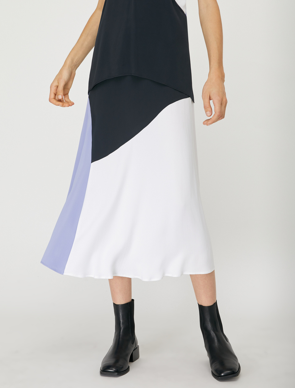 MAX&Co. Атласная юбка RONCOLA (цвет ), артикул 81013021 | Фото 3