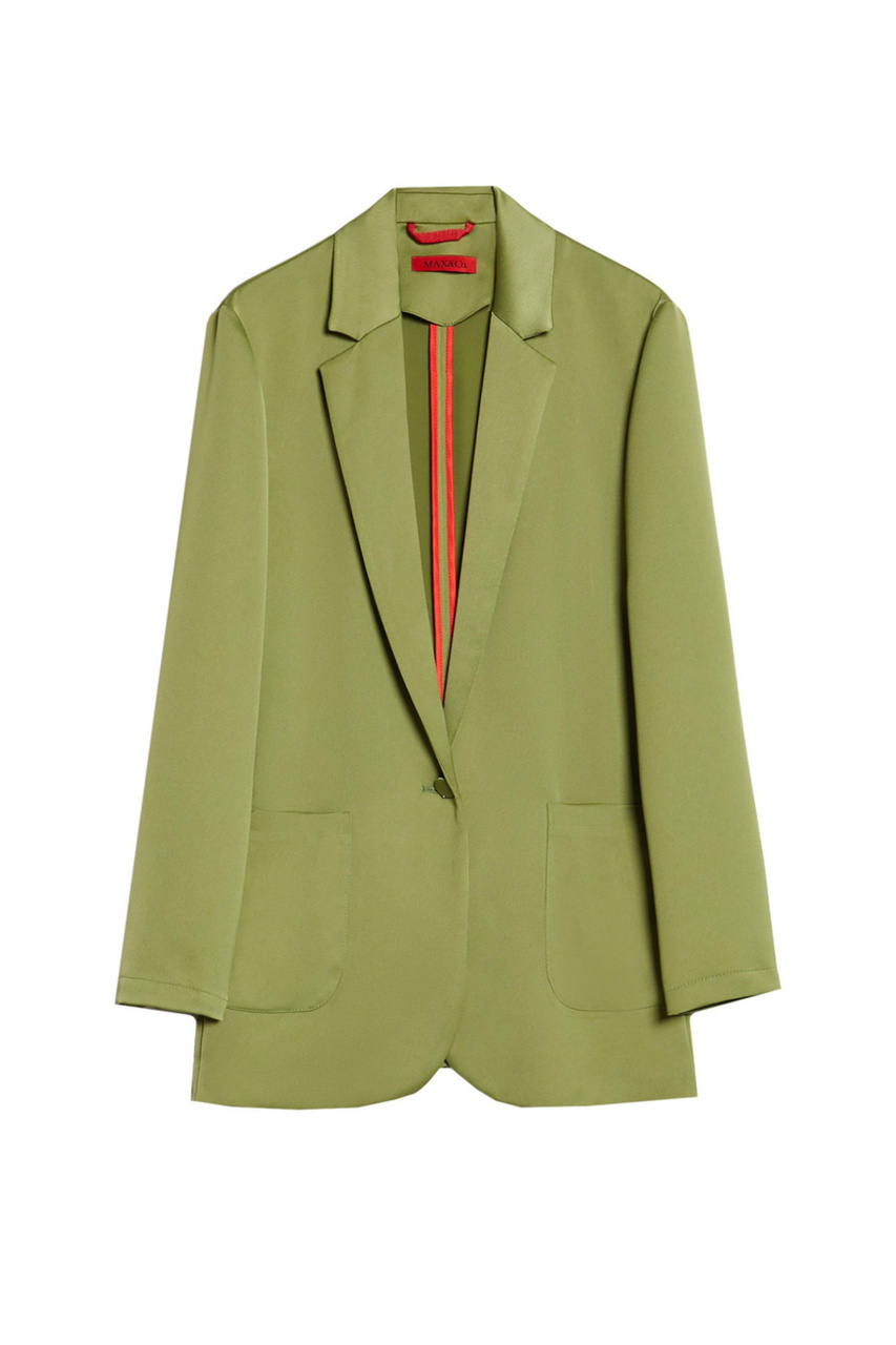 Пиджак LUCERNA свободного кроя|Основной цвет:Зеленый|Артикул:2416041013 | Фото 1