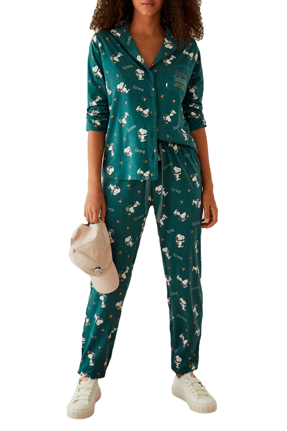 Women'secret Пижама из натурального хлопка в рубашечном стиле (цвет ), артикул 3132058 | Фото 1