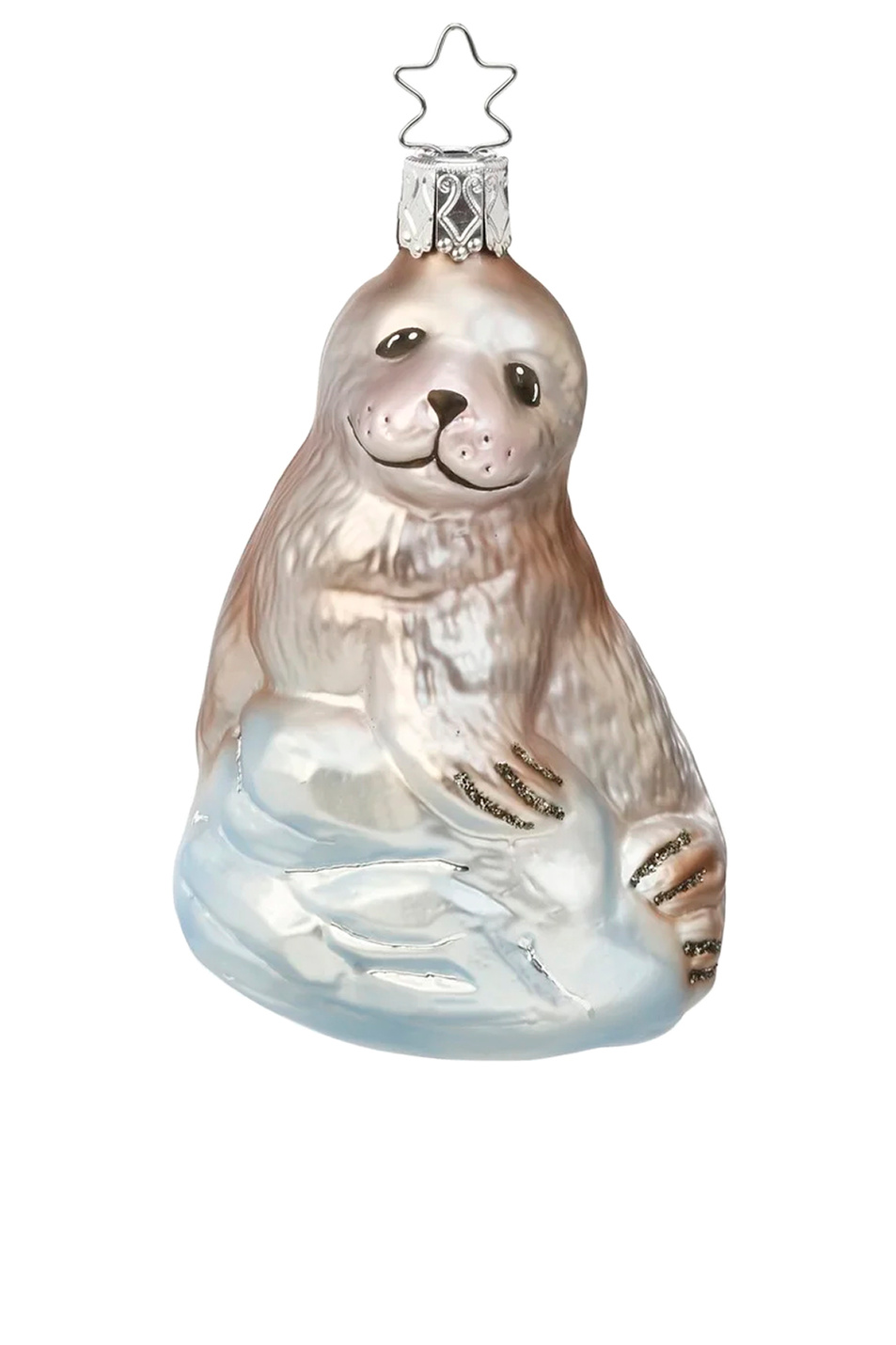 Не имеет пола Inge's Christmas Елочная игрушка "Морской котик", 9,5 см (цвет ), артикул 10089S015 | Фото 1